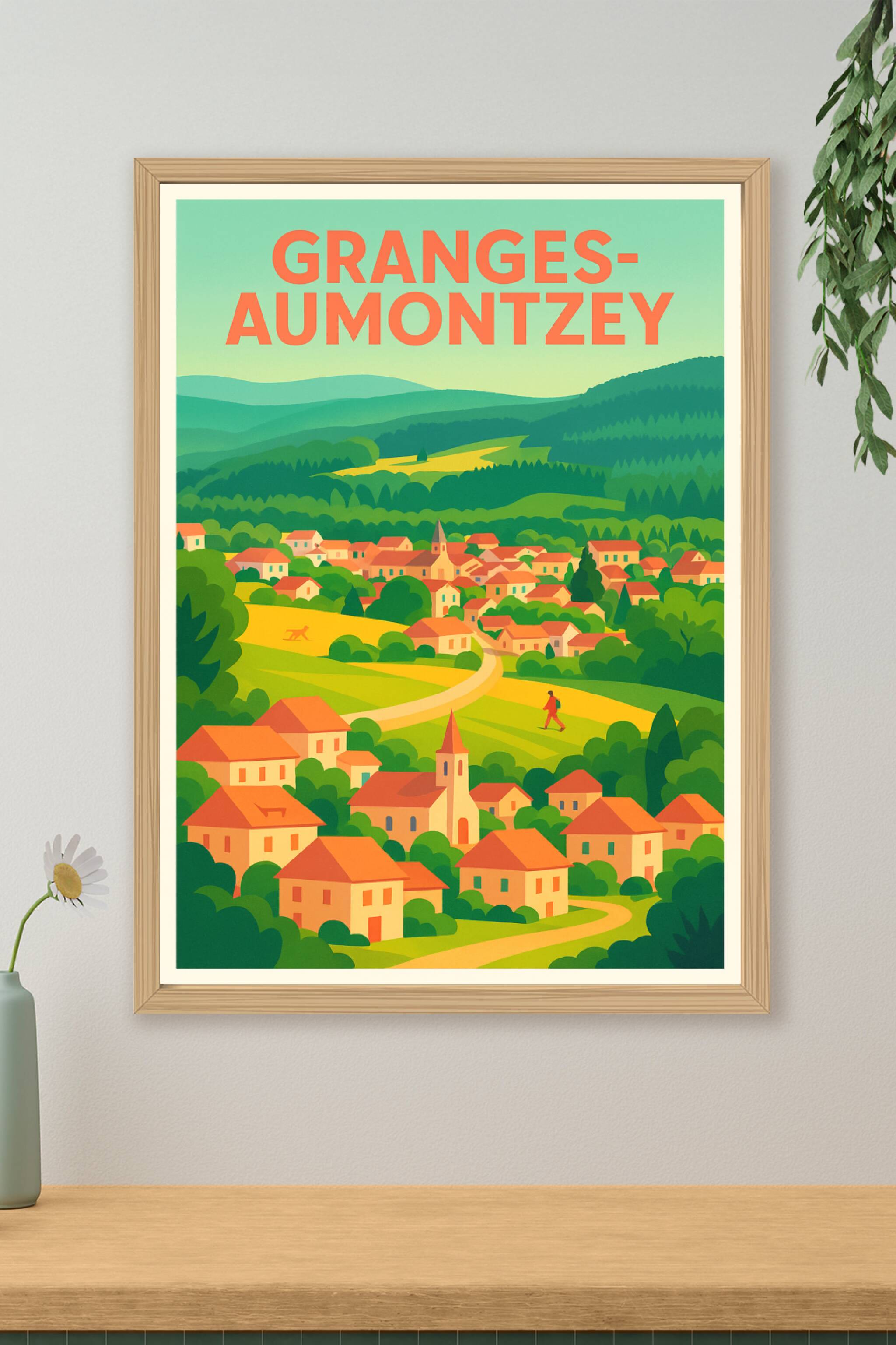 Affiche de Granges-Aumontzey - L'authenticité au cœur des Vosges