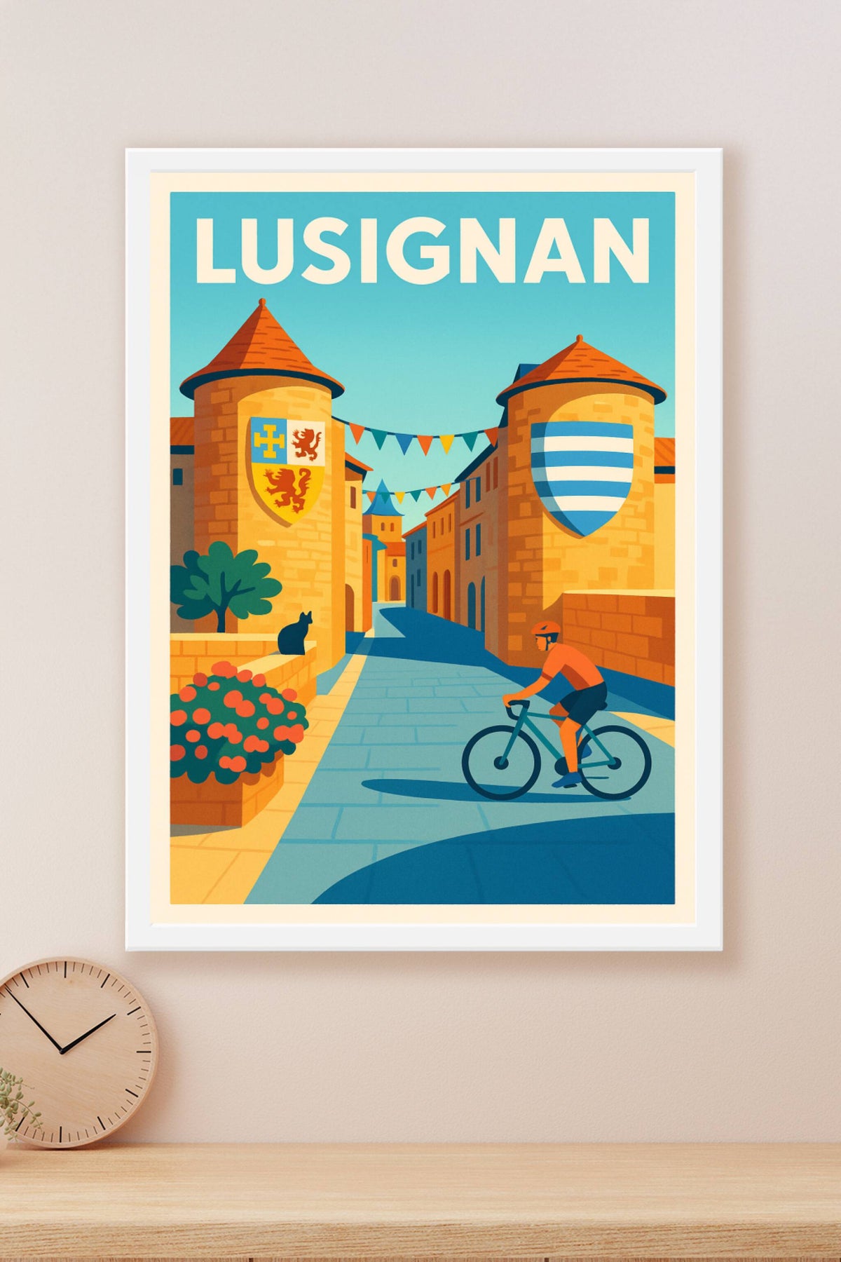 Affiche de Lusignan - Charme et histoire au fil des ruelles
