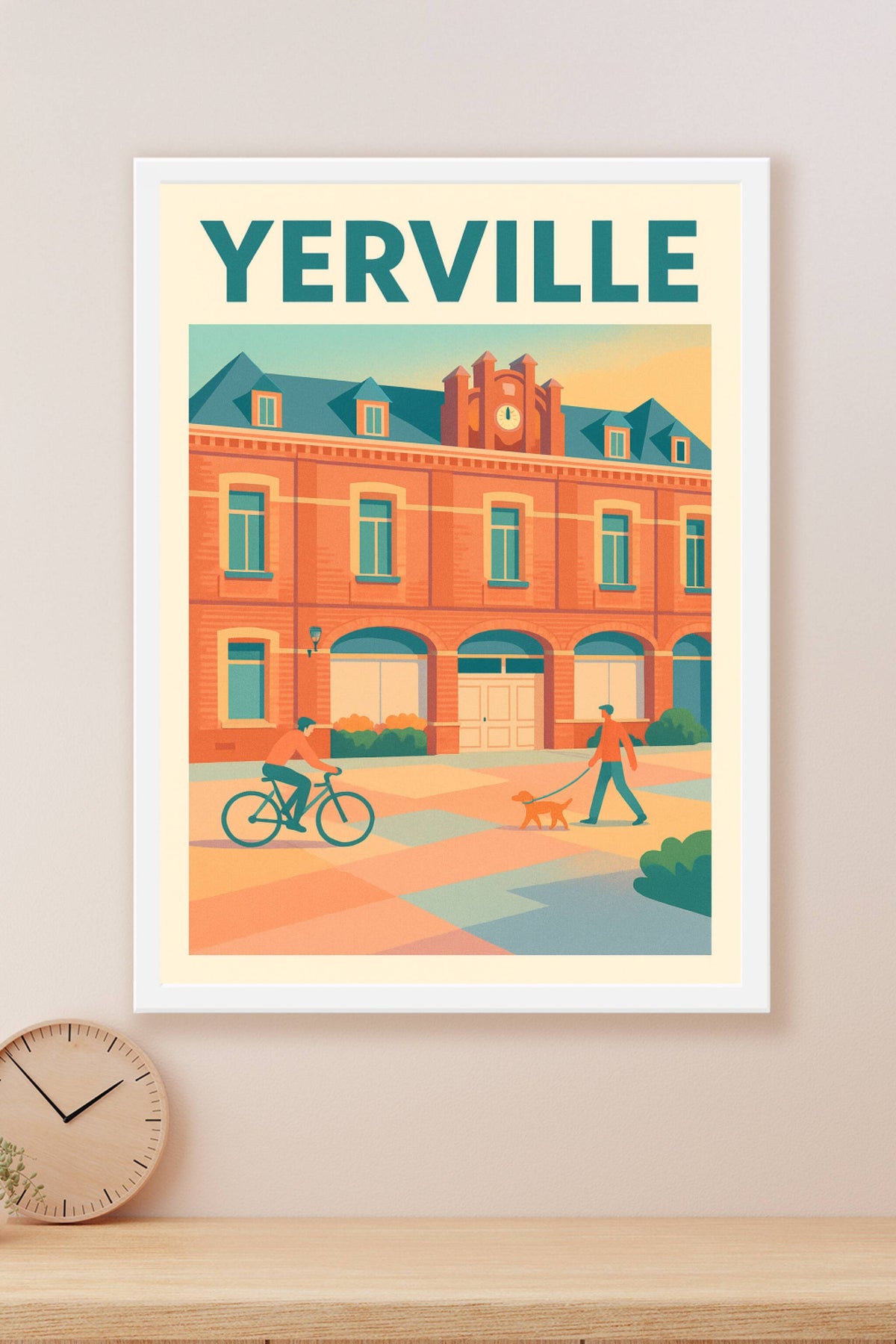 Affiche de Yerville - Un moment de vie paisible au cœur de la ville