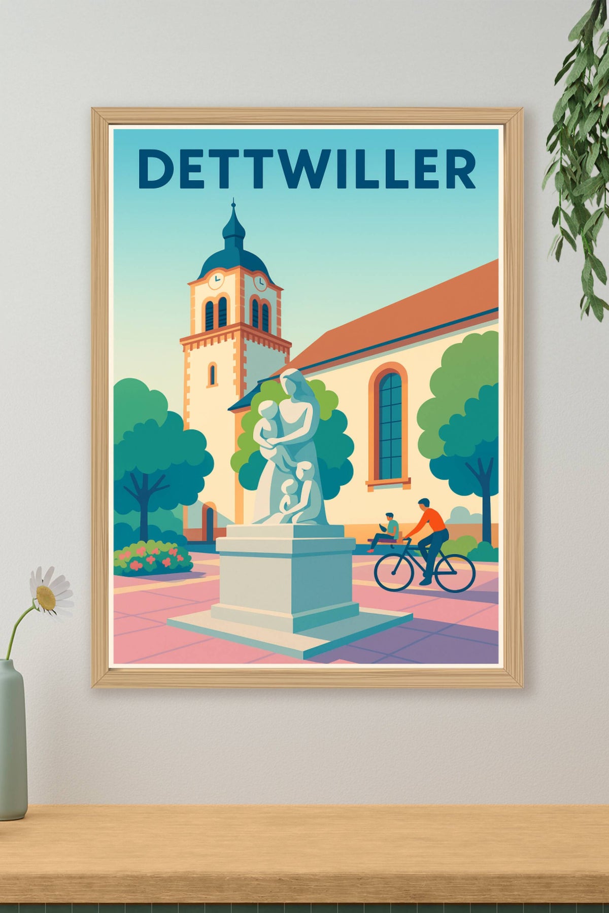 Affiche de Dettwiller - Harmonie et sérénité au cœur de la ville