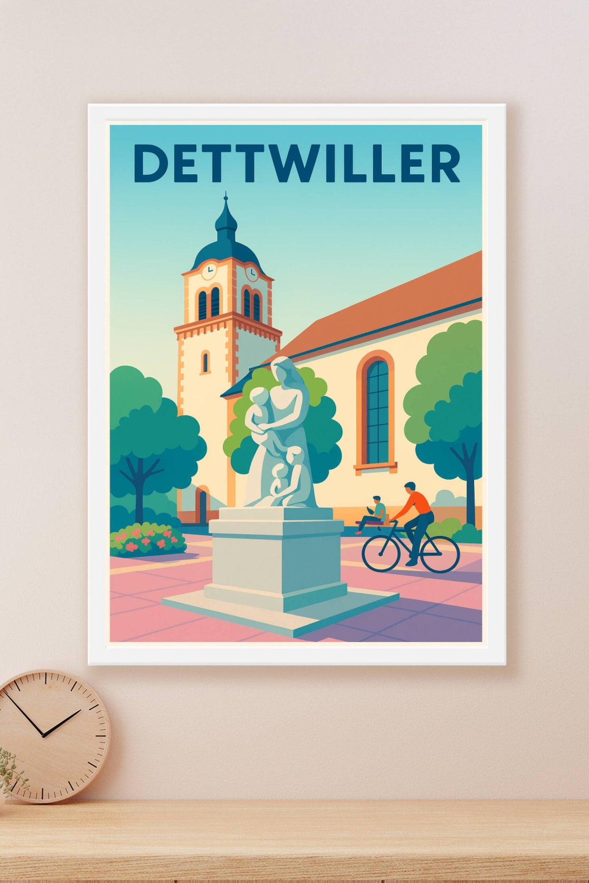 Affiche de Dettwiller - Harmonie et sérénité au cœur de la ville