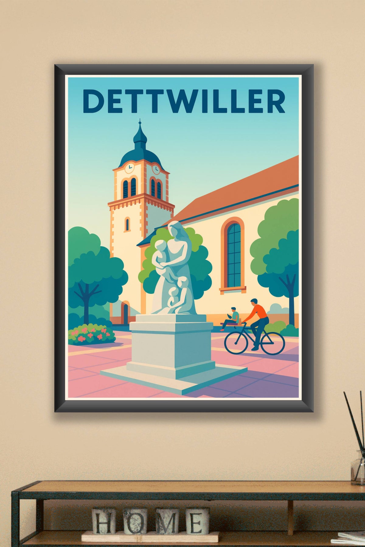 Affiche de Dettwiller - Harmonie et sérénité au cœur de la ville