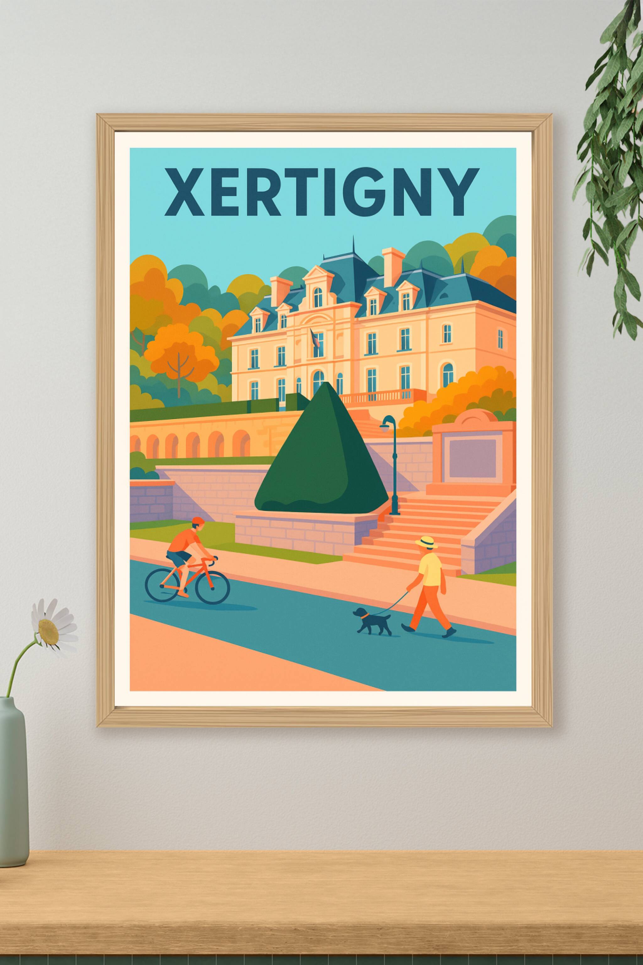 Affiche de Xertigny - Charme et sérénité au cœur des Vosges