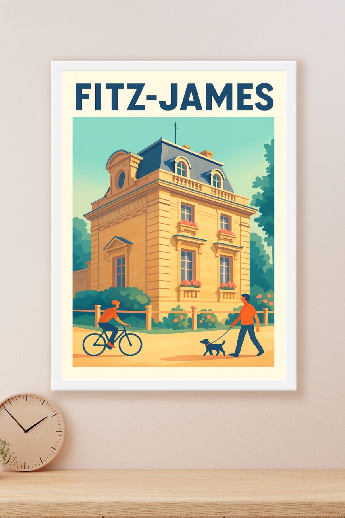 Affiche de Fitz-James - Charme et sérénité en pleine ville