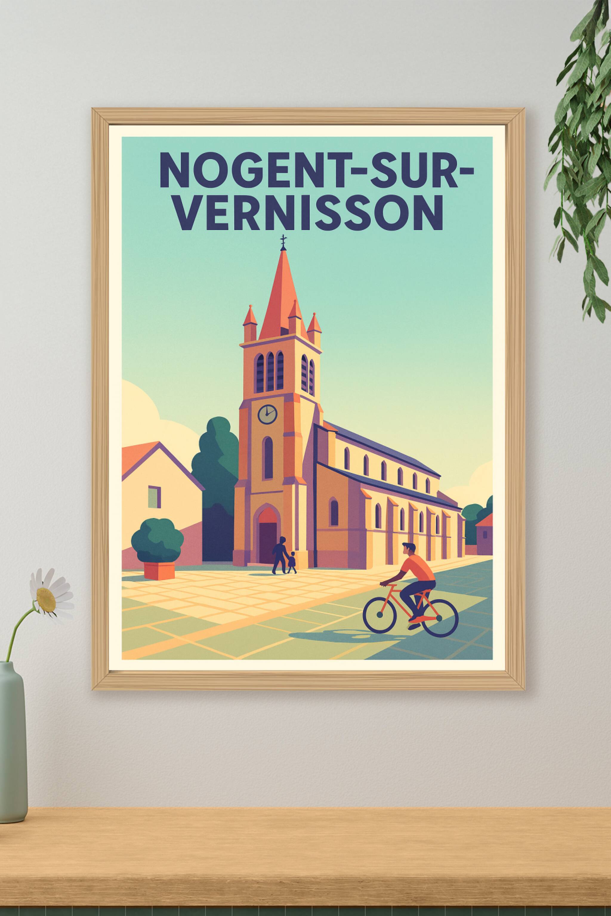Affiche de Nogent-sur-Vernisson - Évasion paisible au cœur du village