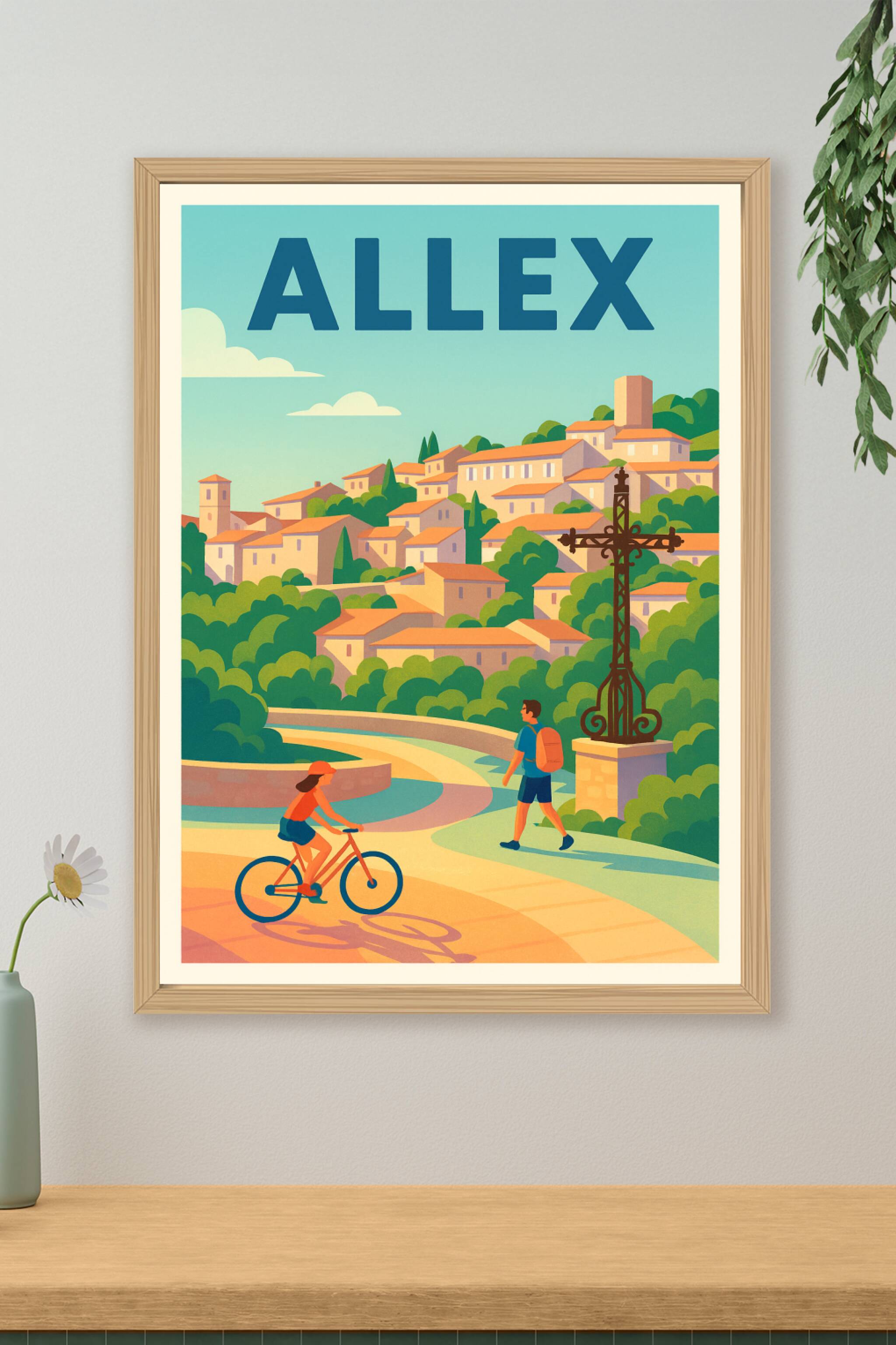 Affiche de Allex - Escapade douce au cœur du village provençal