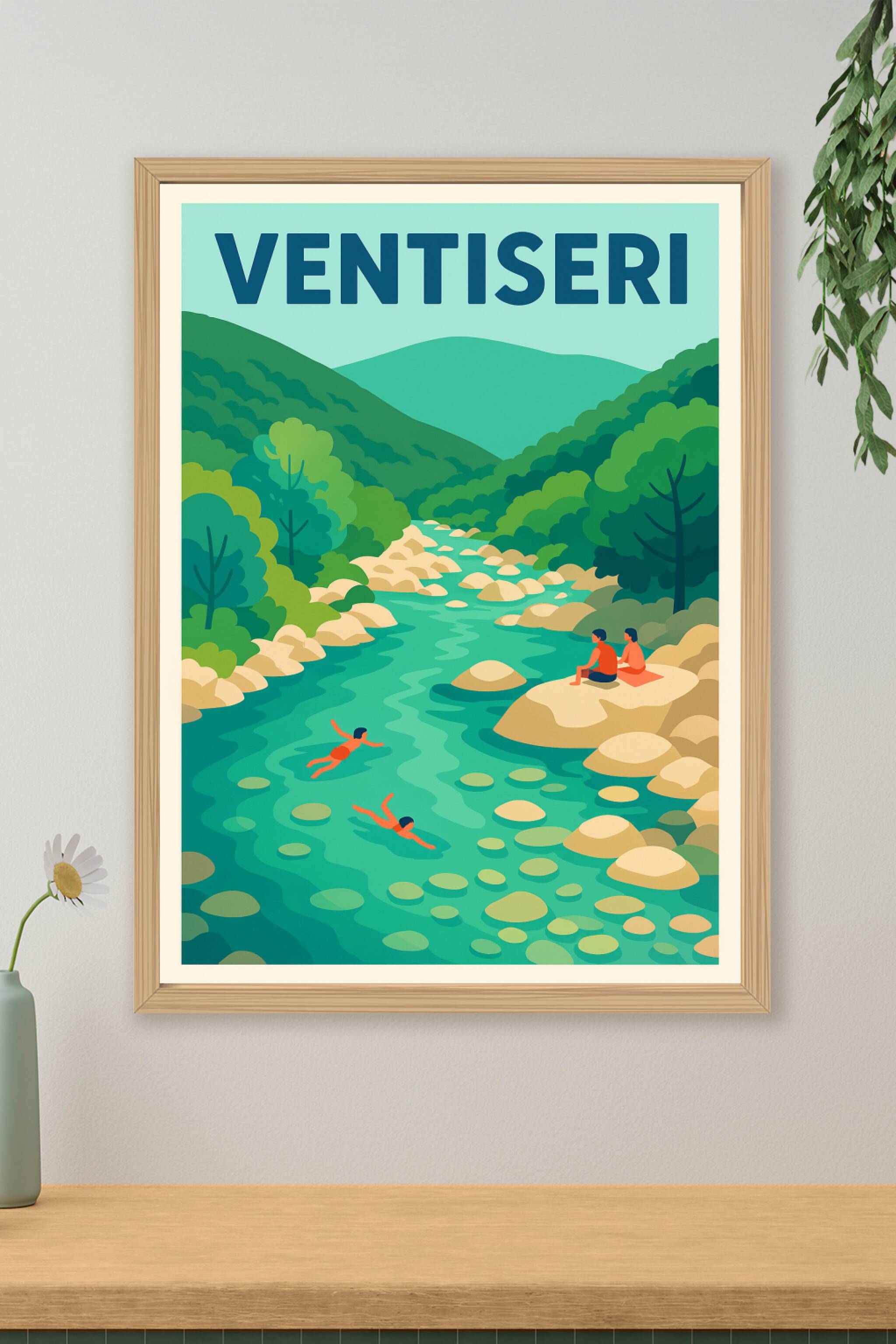 Affiche de Ventiseri - L'évasion nature au fil de l'eau