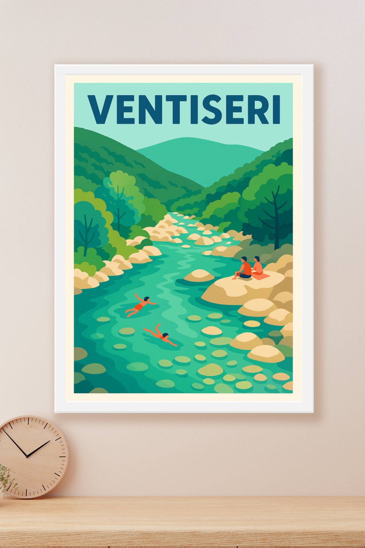 Affiche de Ventiseri - L'évasion nature au fil de l'eau