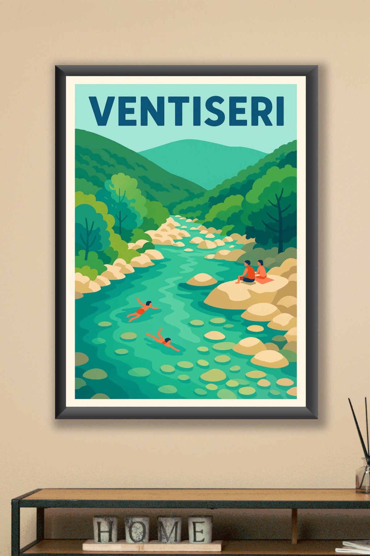Affiche de Ventiseri - L'évasion nature au fil de l'eau