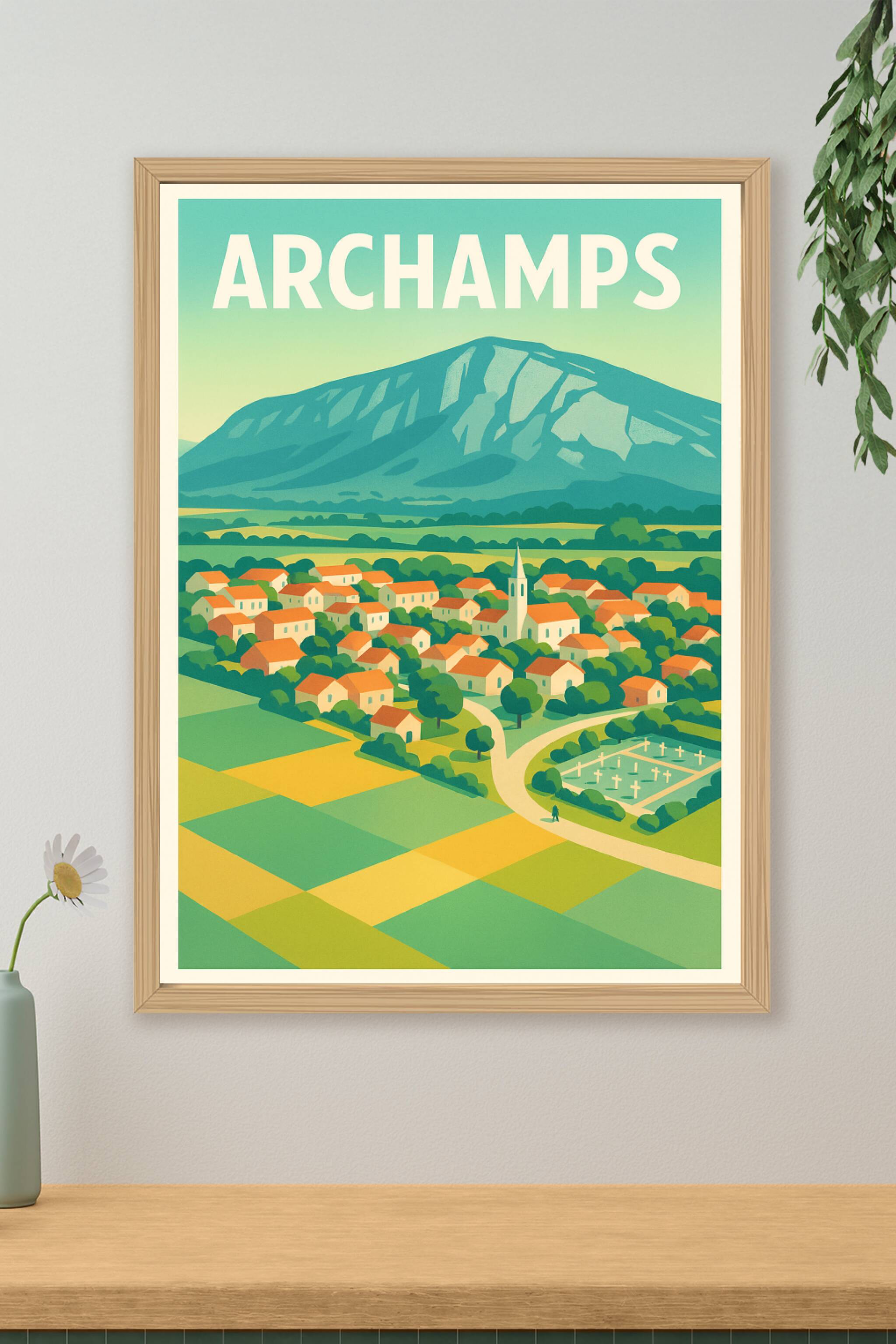 Affiche de Archamps - Douceur champêtre aux portes des montagnes