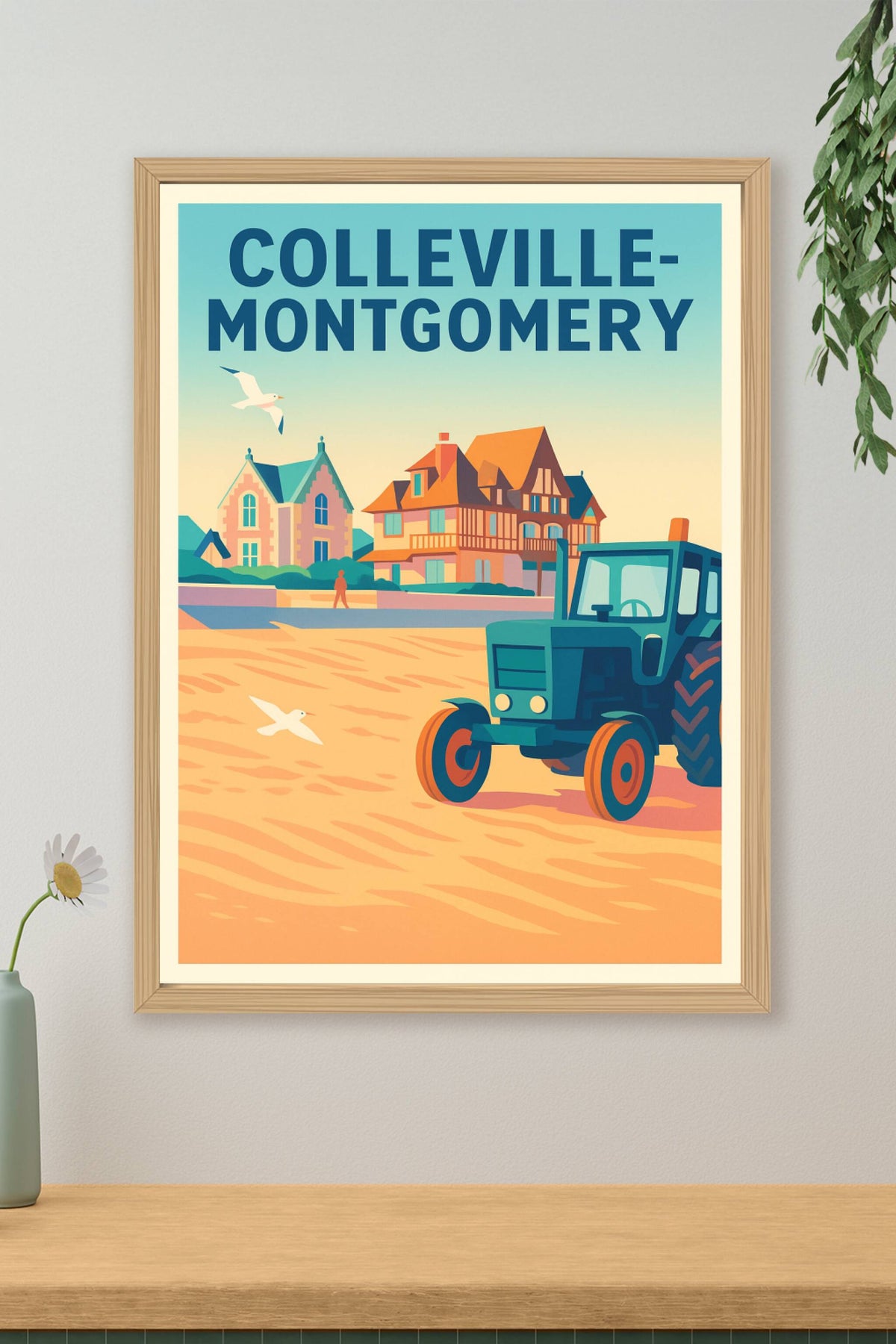 Affiche de Colleville-Montgomery - Charme normand en bord de mer