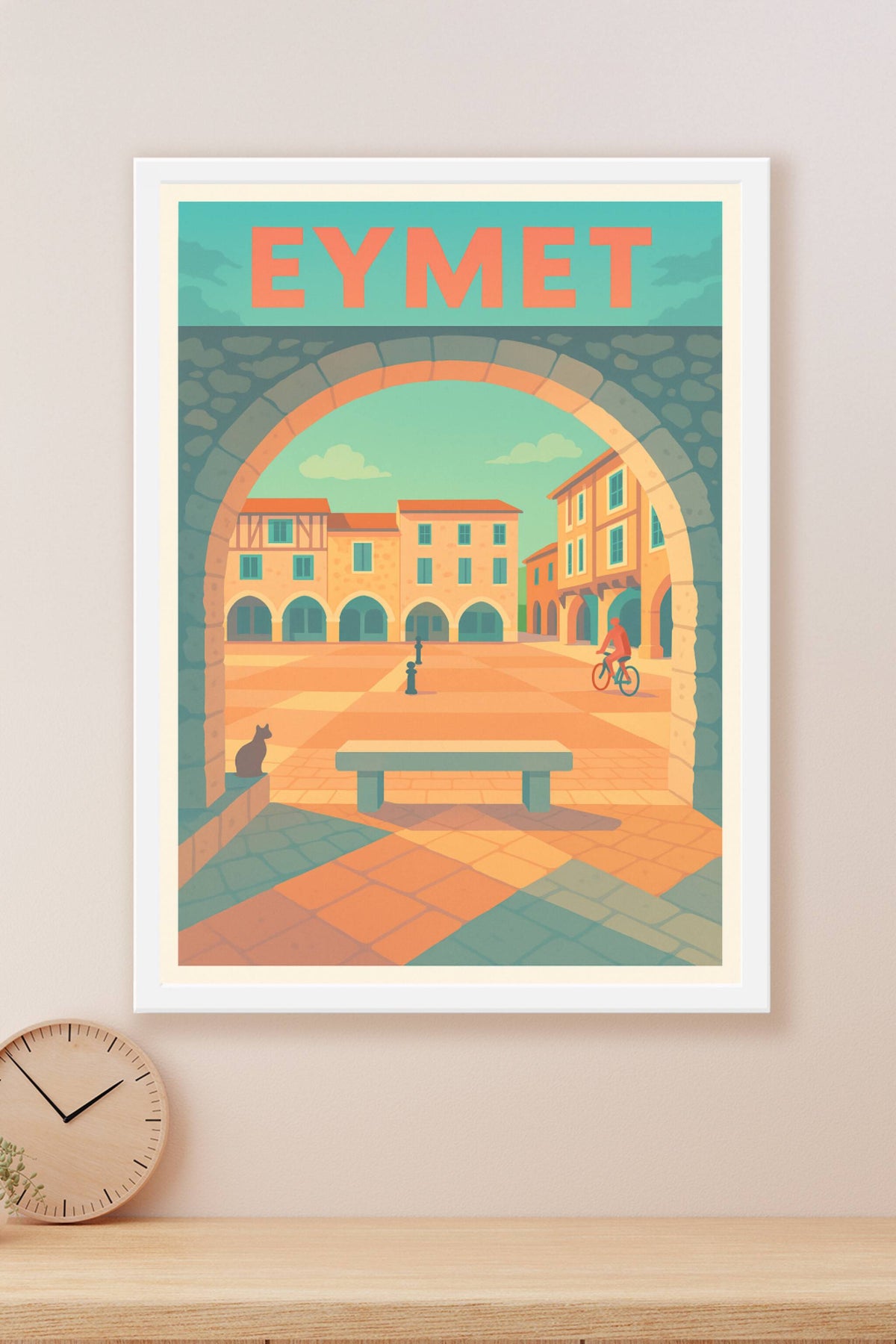Affiche de Eymet - Charme et Sérénité en Dordogne