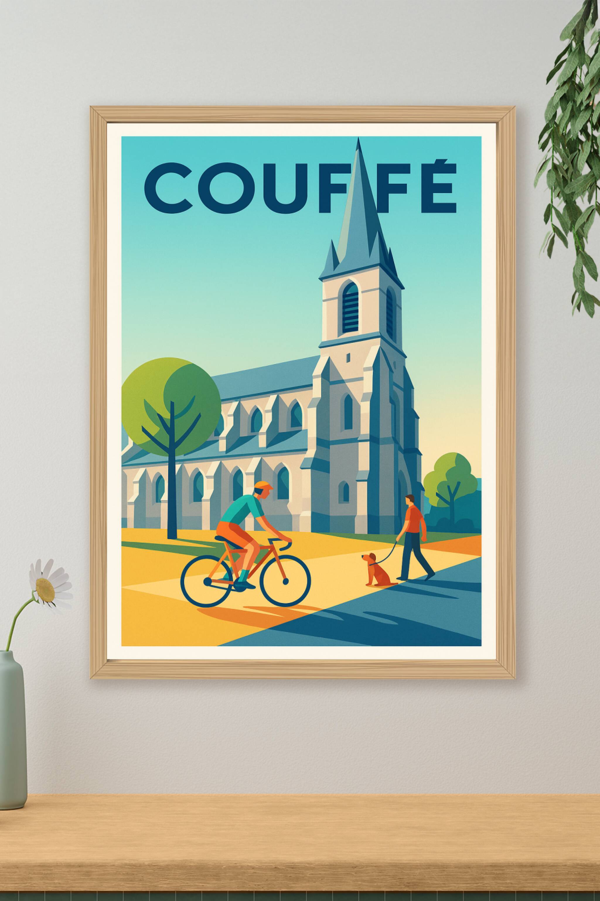 Affiche de Couffé - Charme et authenticité au cœur de la ville