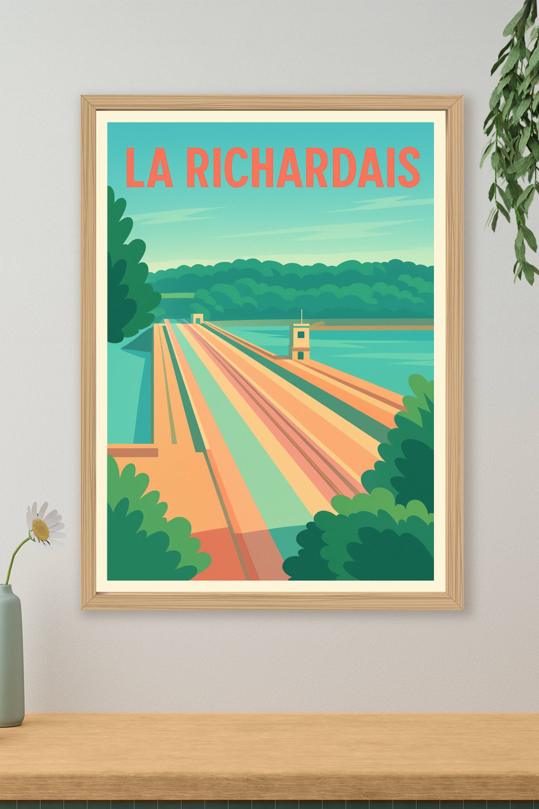 Affiche de La Richardais - Harmonie et sérénité au bord de l'eau