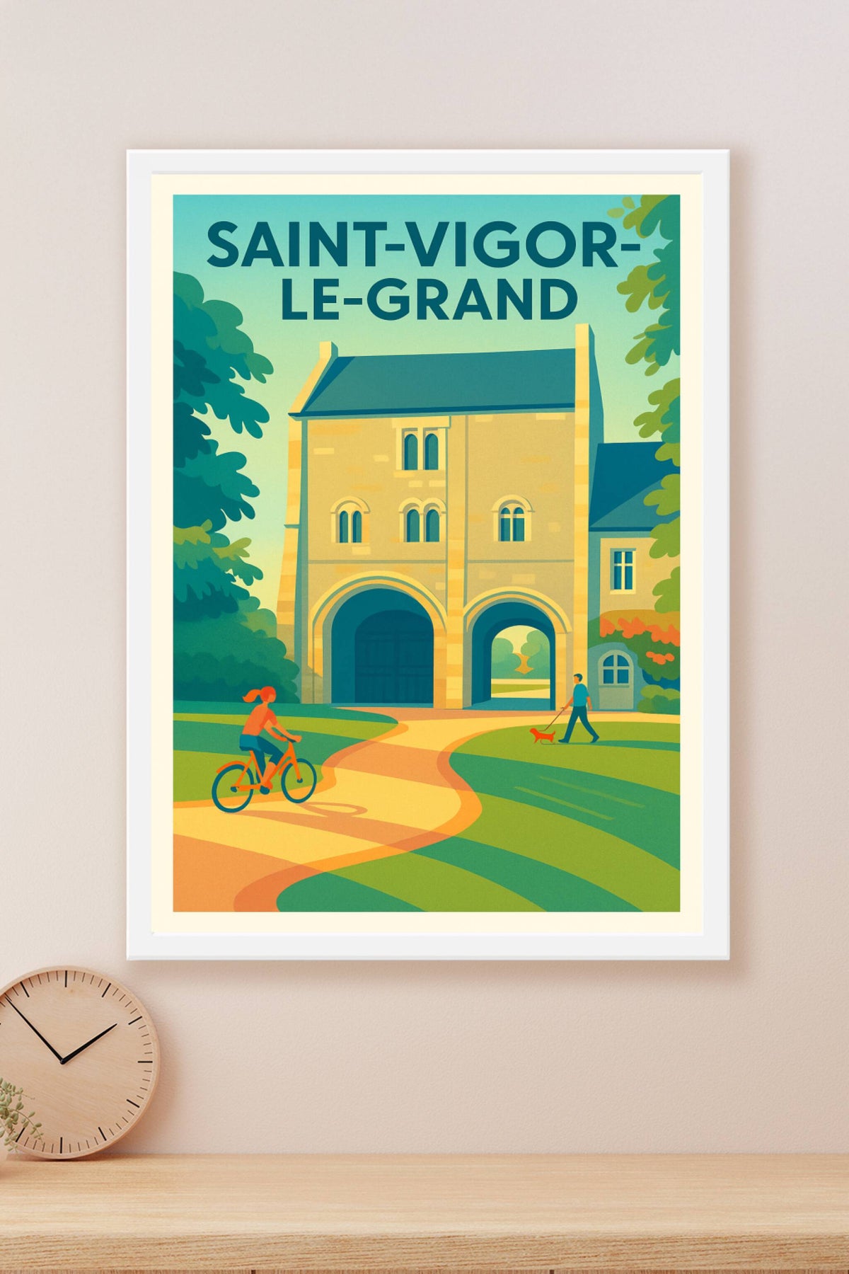 Affiche de Saint-Vigor-le-Grand - Charme et douceur normande