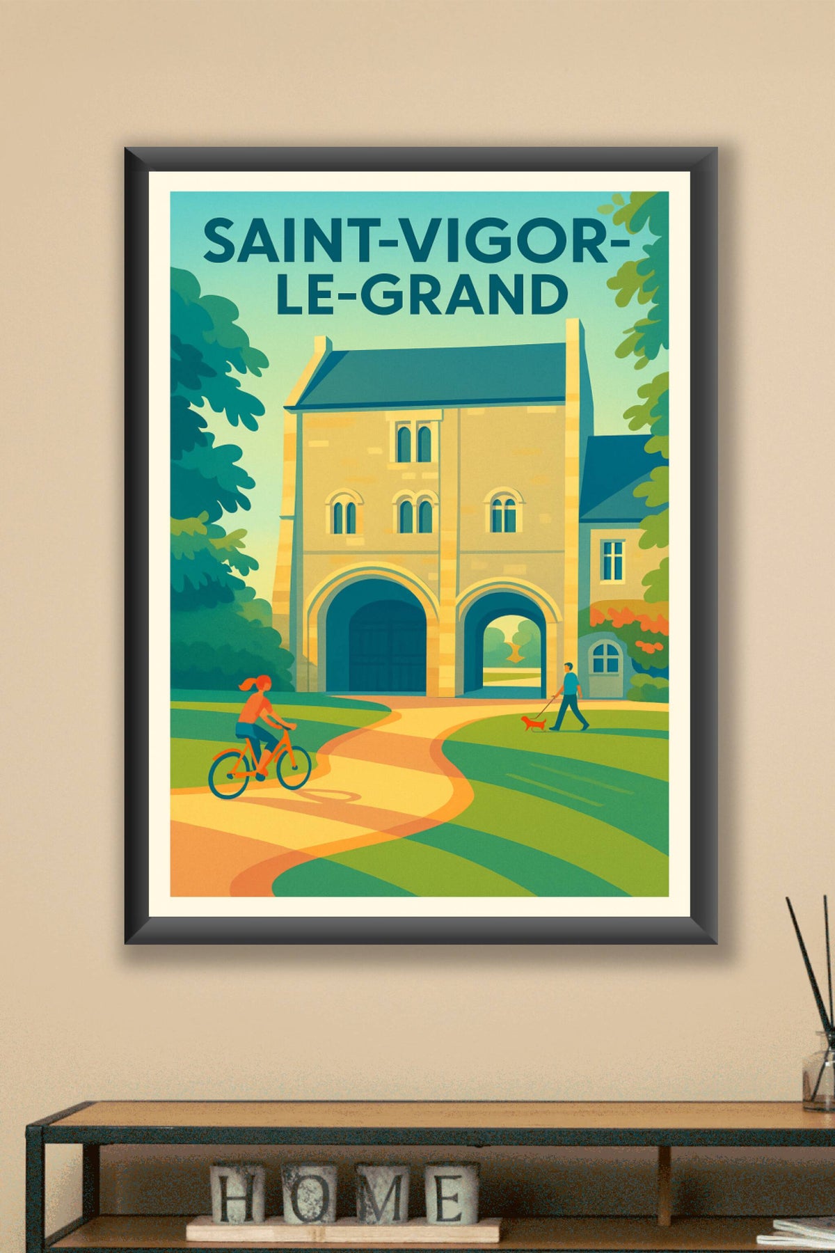 Affiche de Saint-Vigor-le-Grand - Charme et douceur normande