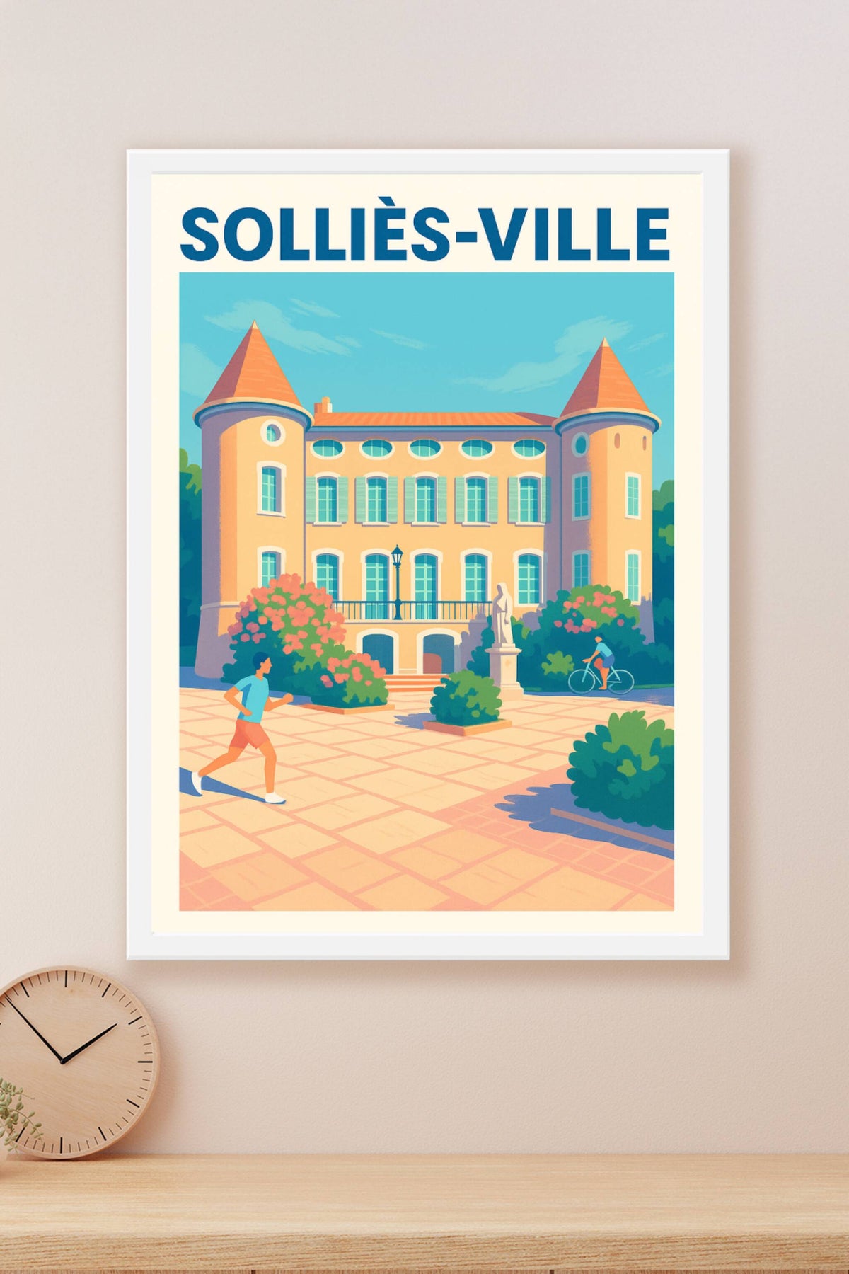 Affiche de Solliès-Ville - Charme et sérénité en Provence