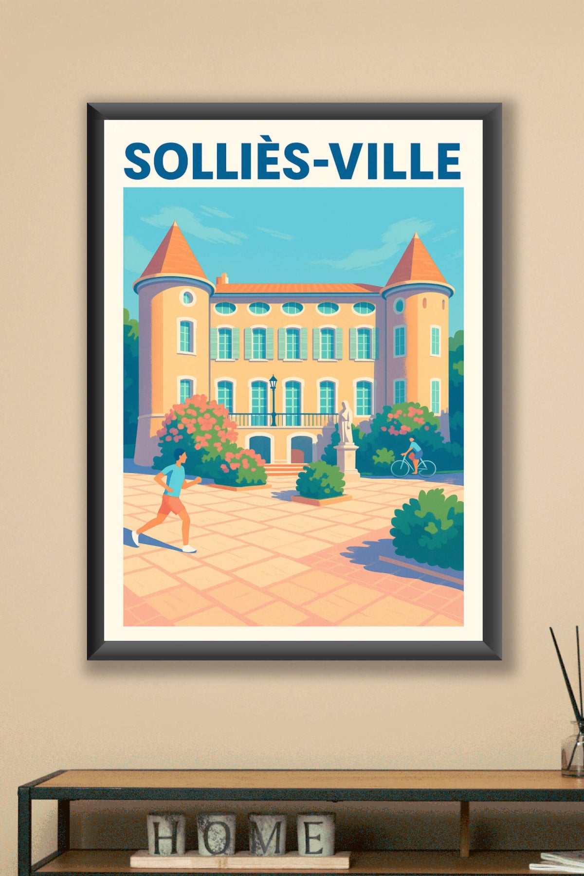 Affiche de Solliès-Ville - Charme et sérénité en Provence