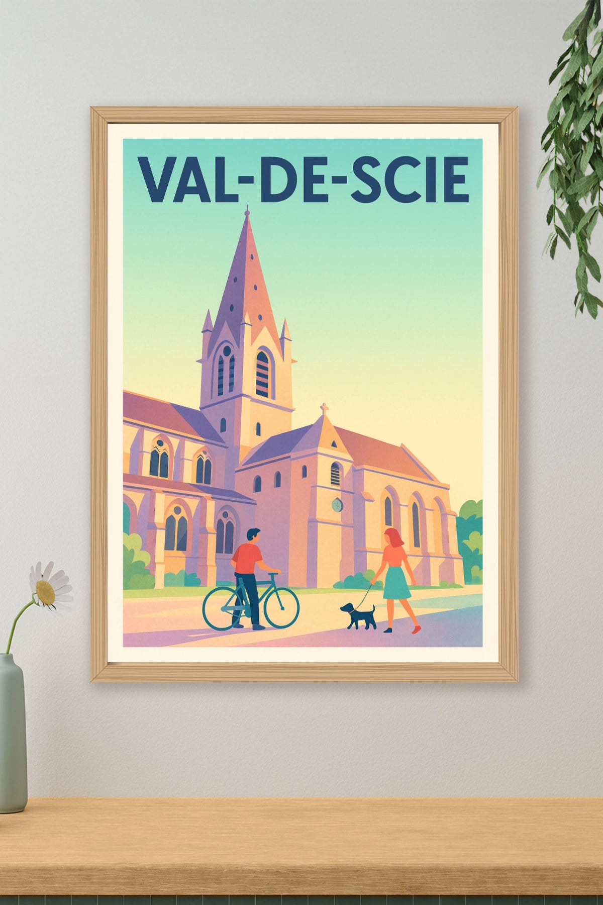 Affiche de Val-de-Scie - Charme et sérénité au cœur du patrimoine