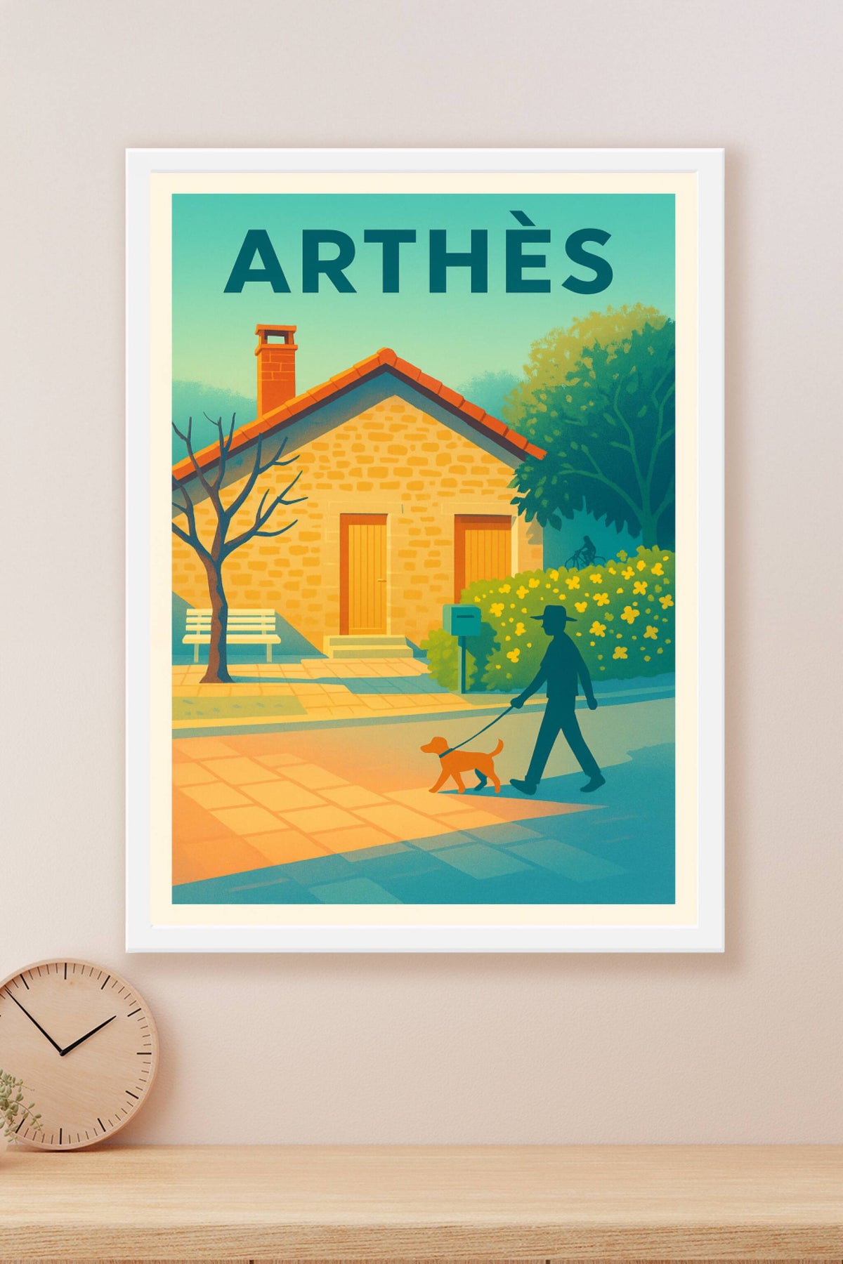 Affiche de Arthès - Balade paisible en lumière douce