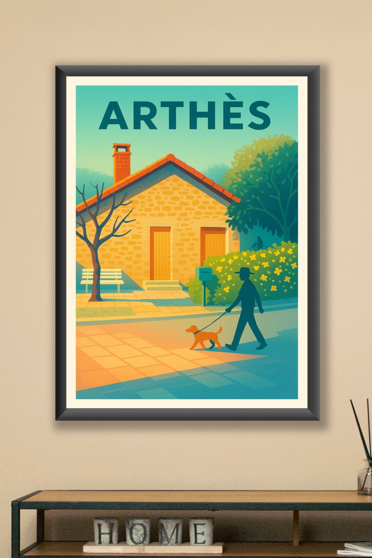 Affiche de Arthès - Balade paisible en lumière douce