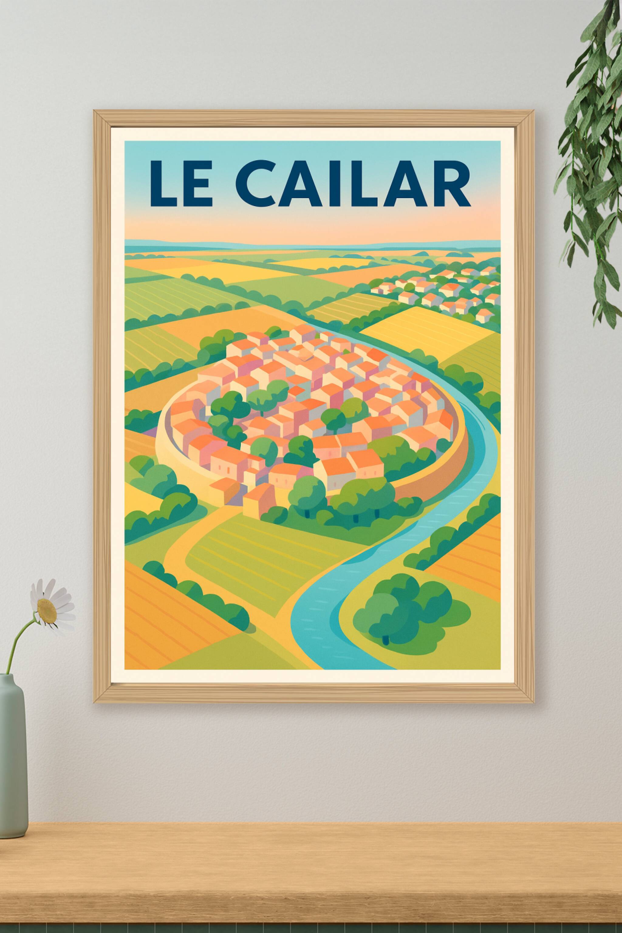 Affiche de Le Cailar - Charme circulaire au cœur de la Camargue