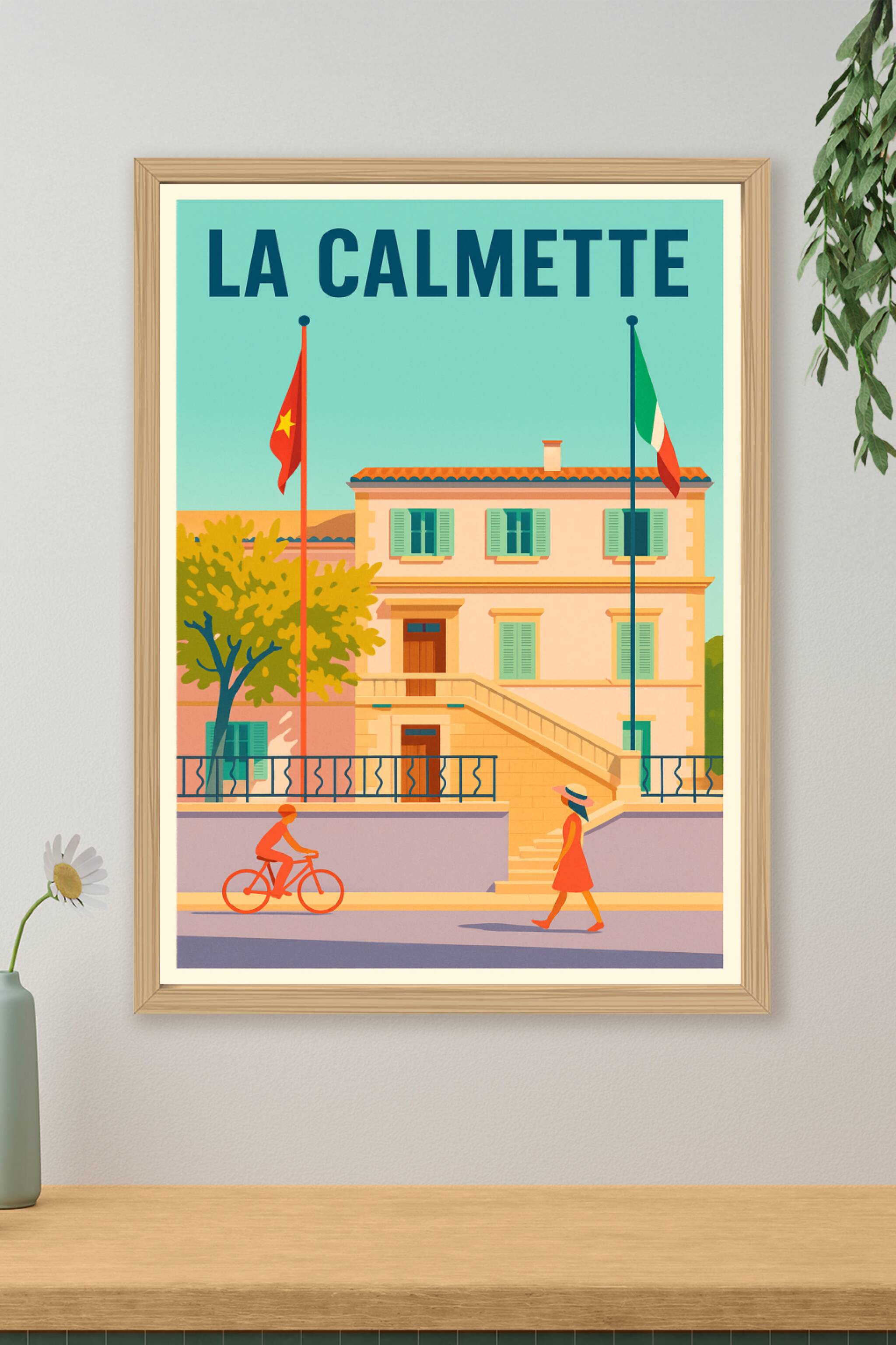 Affiche de La Calmette - Charme et douceur du Sud