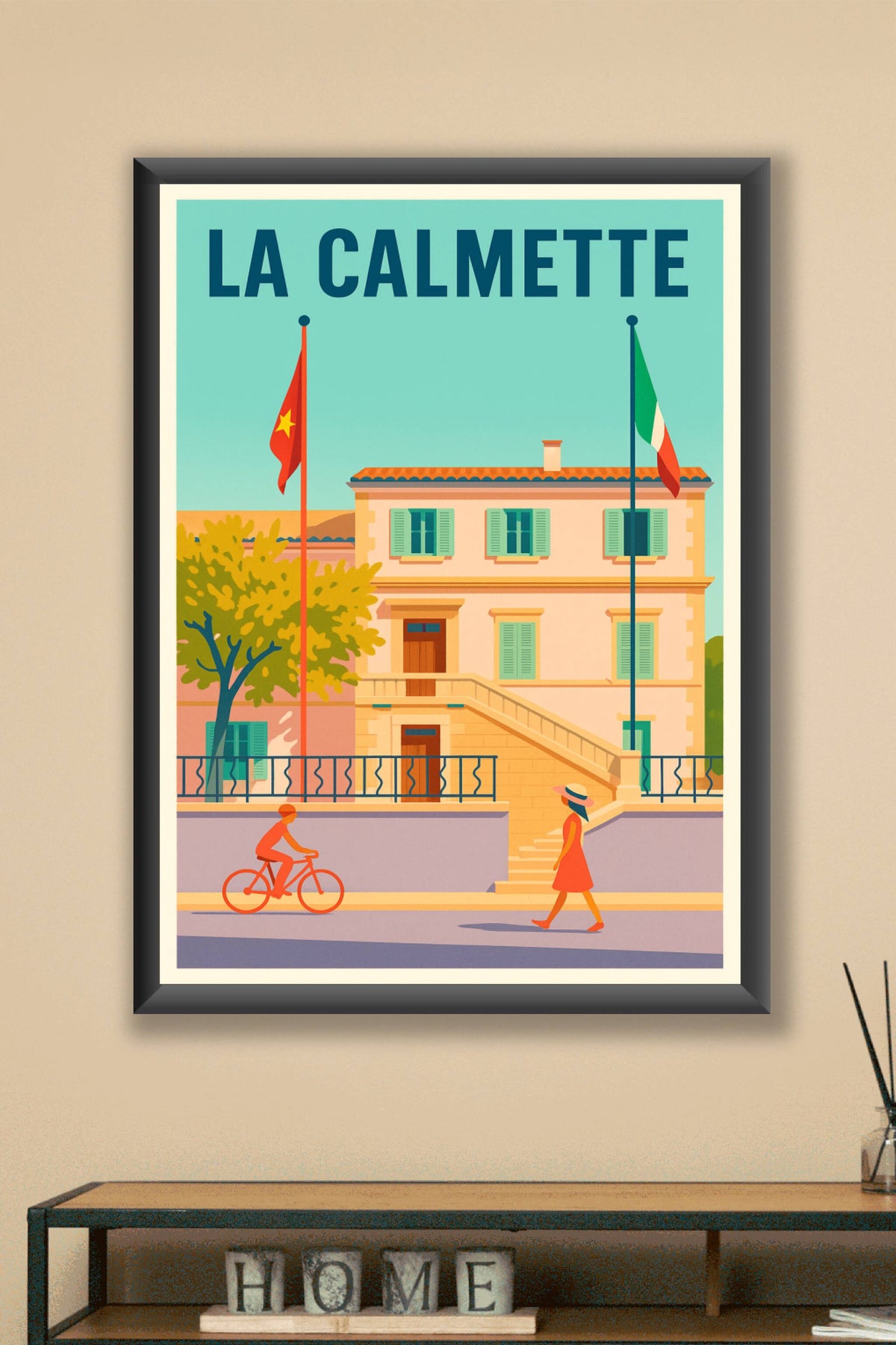 Affiche de La Calmette - Charme et douceur du Sud