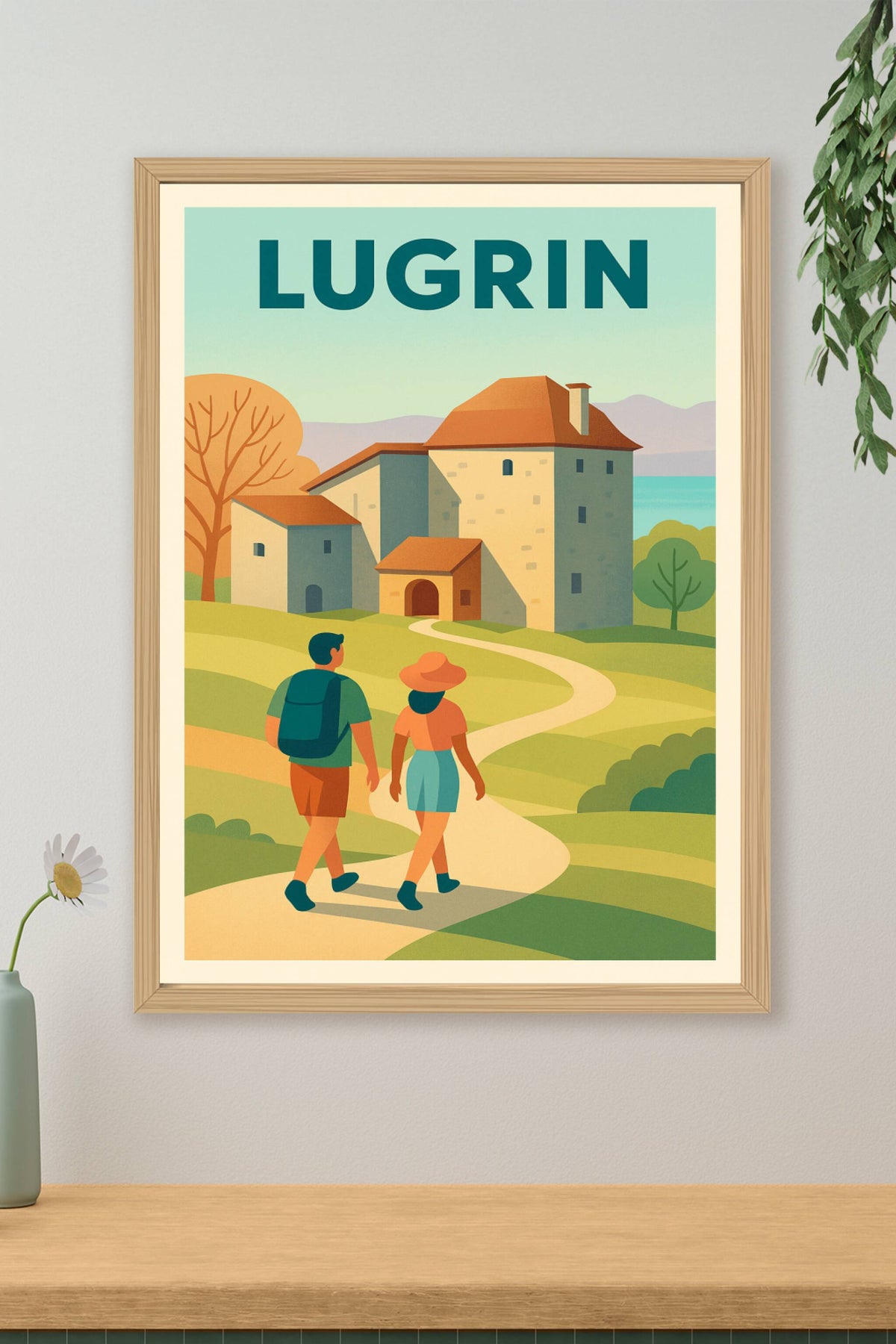 Affiche de Lugrin - Balade bucolique au cœur du patrimoine savoyard