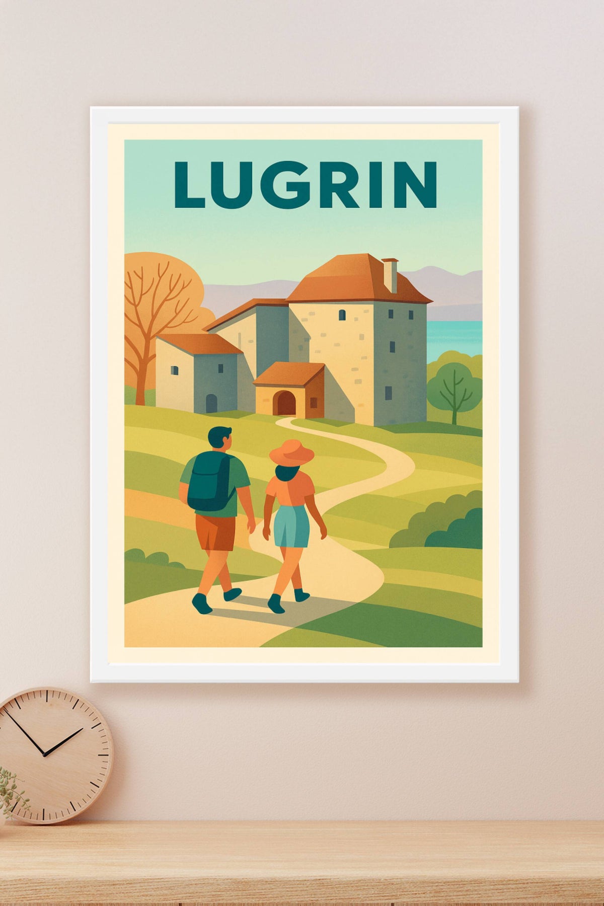 Affiche de Lugrin - Balade bucolique au cœur du patrimoine savoyard