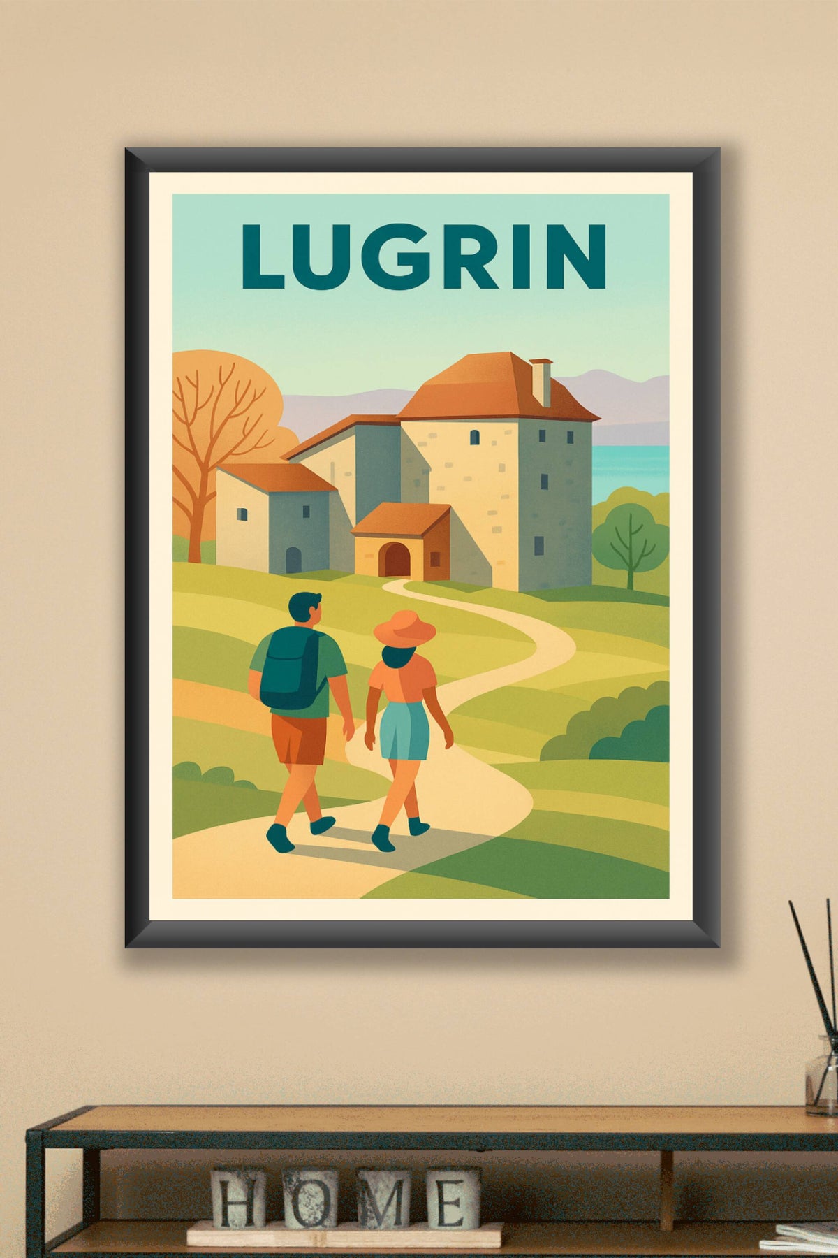 Affiche de Lugrin - Balade bucolique au cœur du patrimoine savoyard