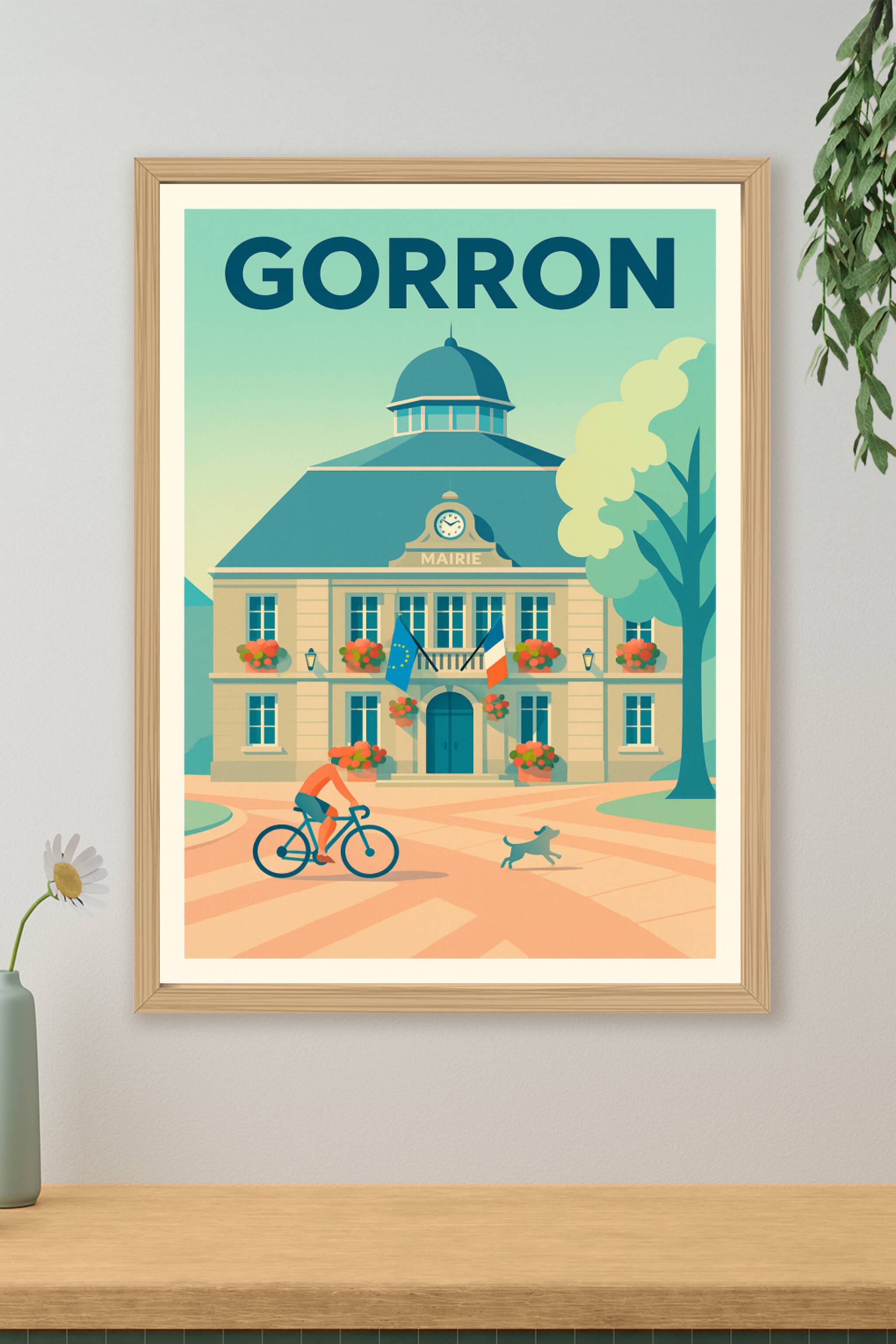 Affiche de Gorron - Charme et Sérénité au Cœur de la Ville