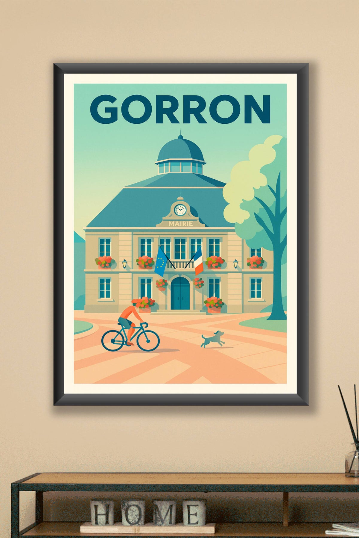 Affiche de Gorron - Charme et Sérénité au Cœur de la Ville