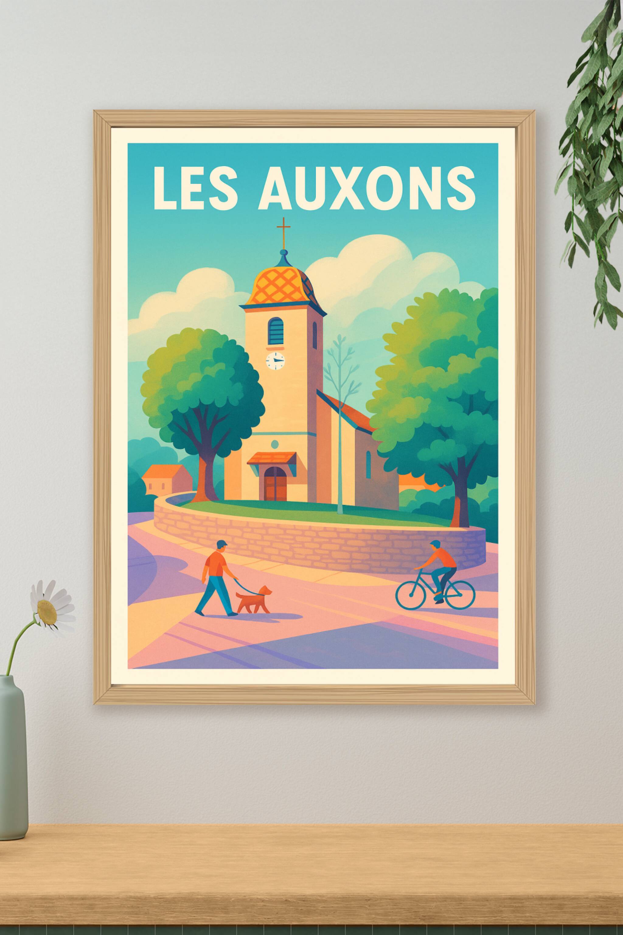 Affiche de Les Auxons - Charme paisible au cœur du village