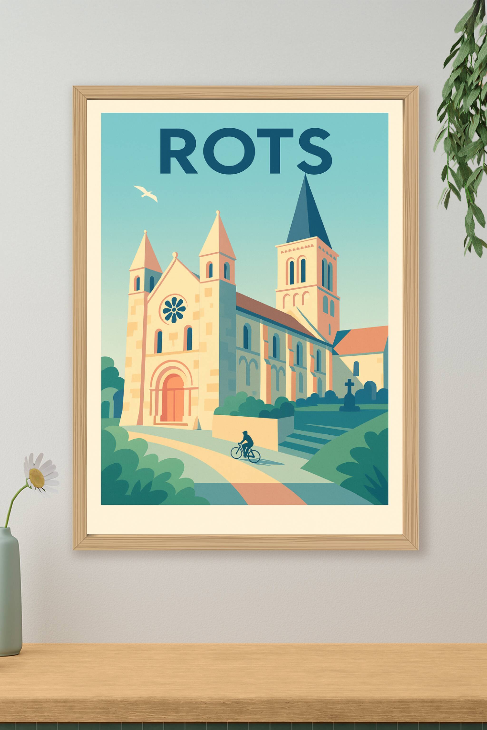 Affiche de Rots - L'élégance tranquille au cœur du patrimoine