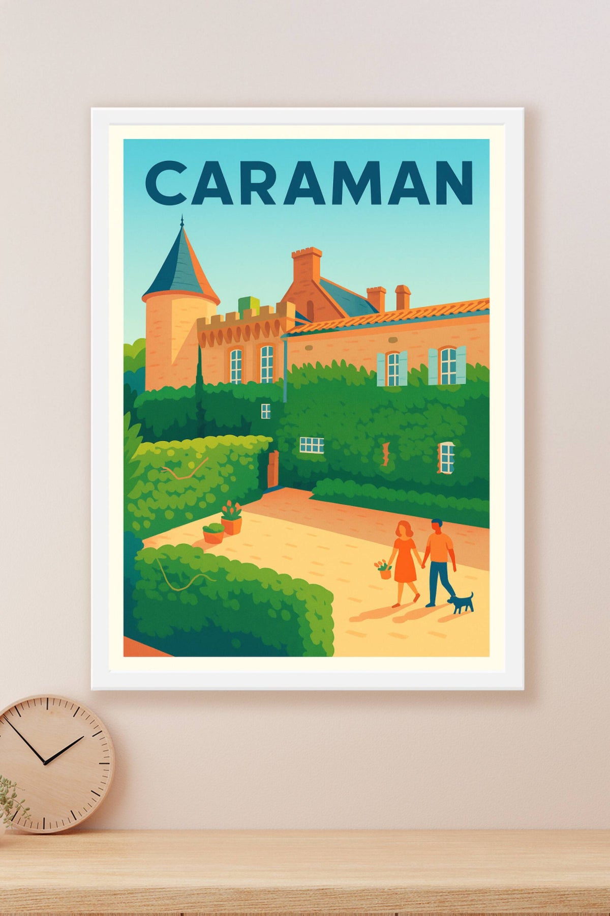 Affiche de Caraman - Une escapade bucolique en pleine nature