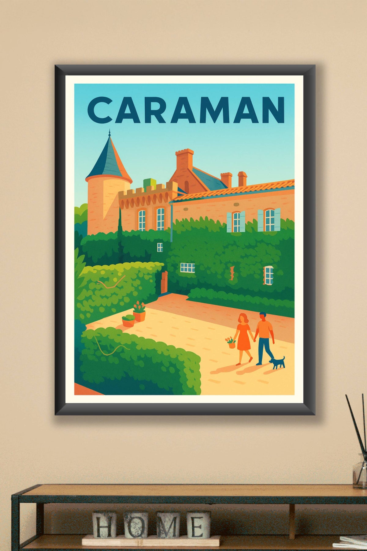 Affiche de Caraman - Une escapade bucolique en pleine nature