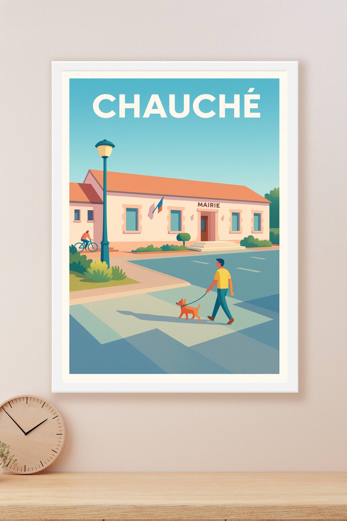 Affiche de Chauché - Charme tranquille et vie de village