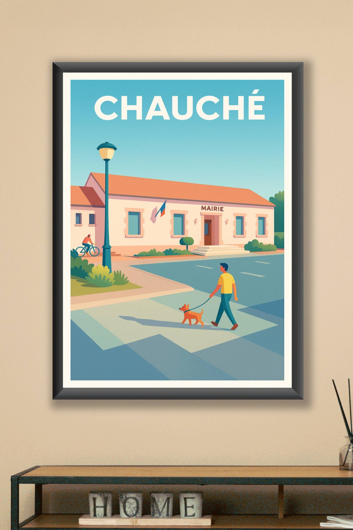 Affiche de Chauché - Charme tranquille et vie de village