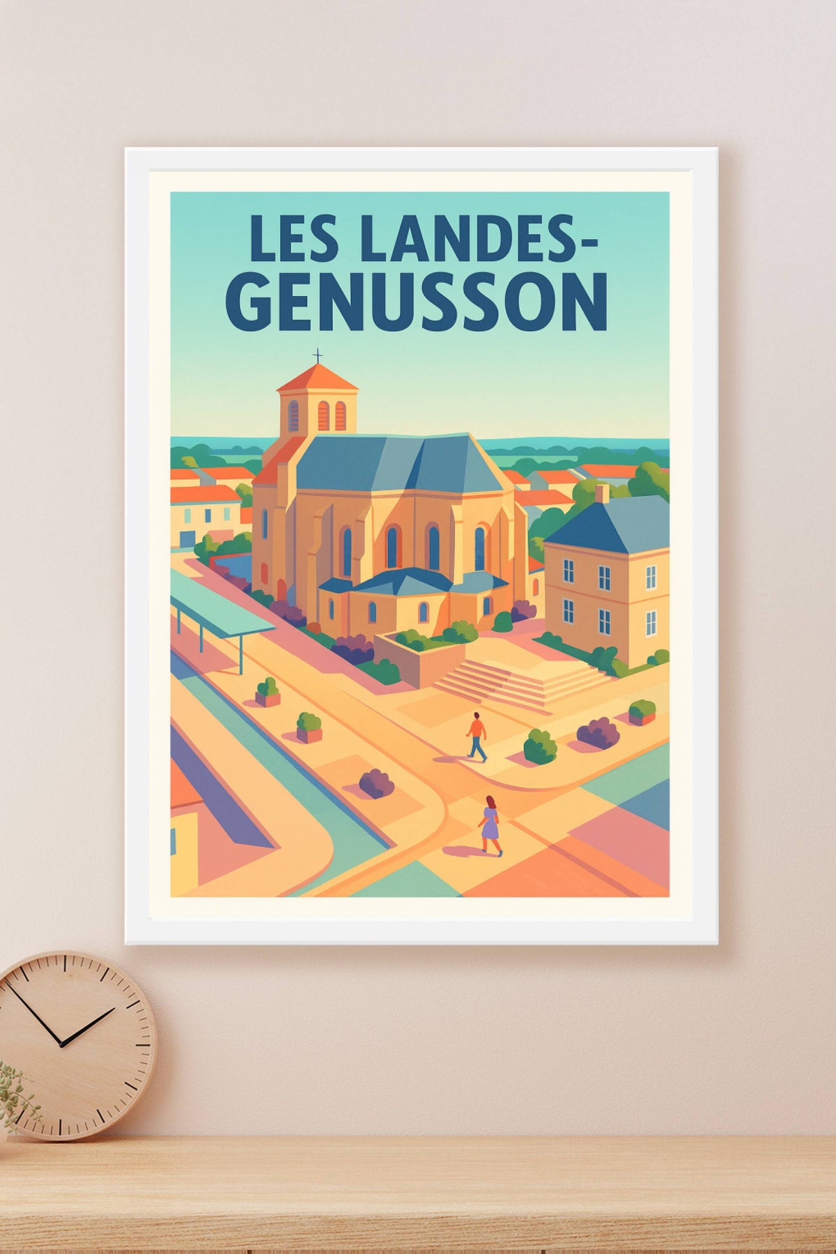 Affiche de Les Landes-Genusson - Évasion au cœur d’un village paisible