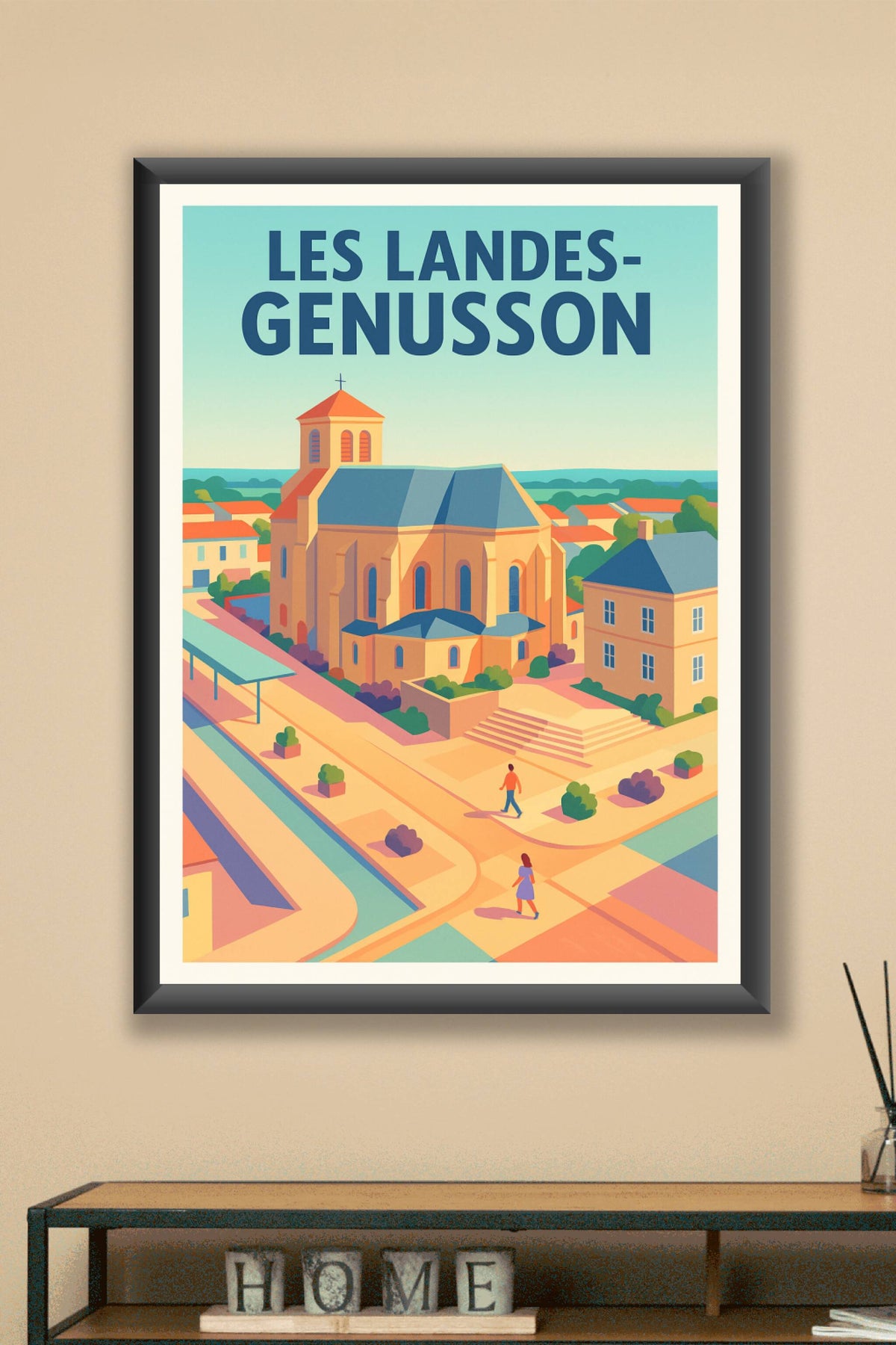 Affiche de Les Landes-Genusson - Évasion au cœur d’un village paisible