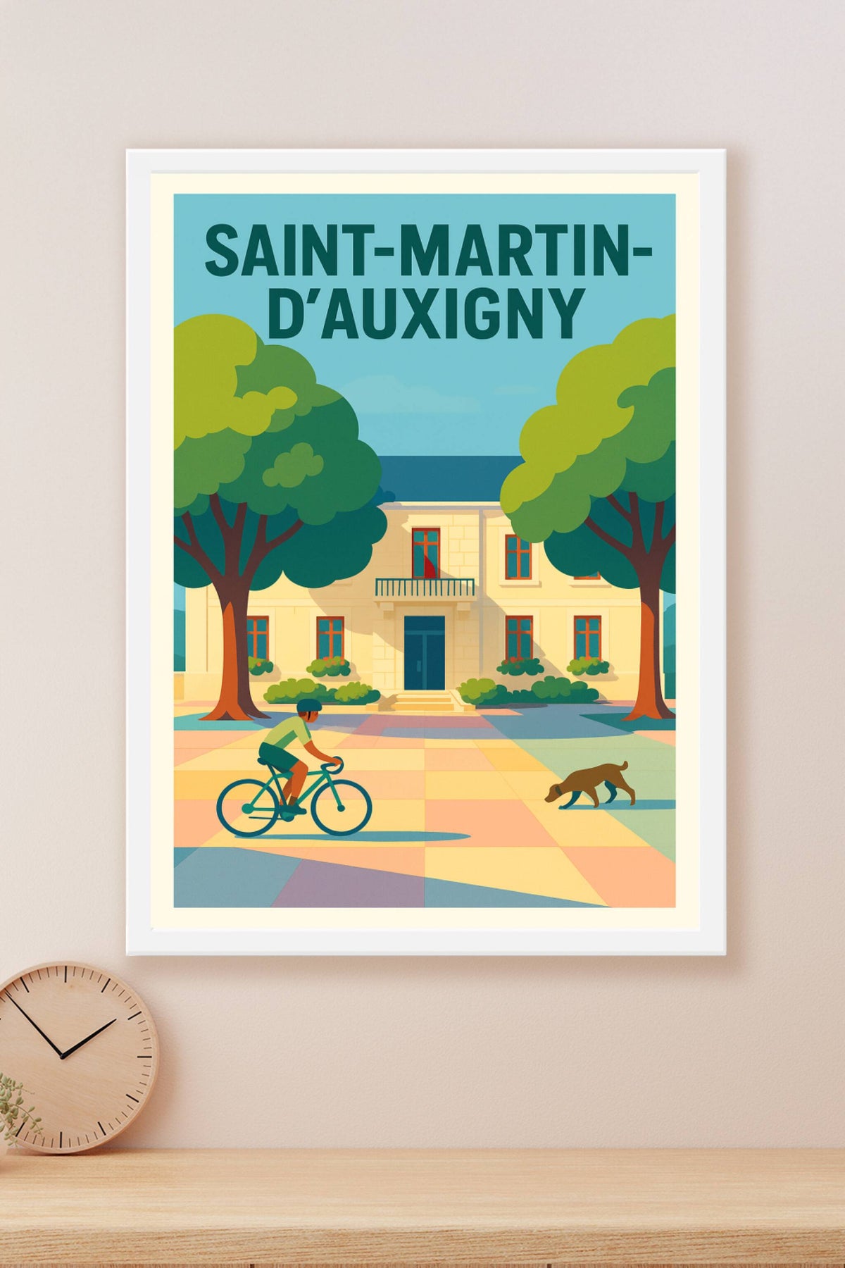 Affiche de Saint-Martin-d'Auxigny - Charme et douceur de vivre au quotidien