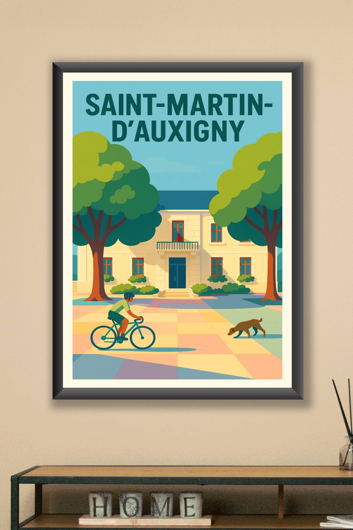 Affiche de Saint-Martin-d'Auxigny - Charme et douceur de vivre au quotidien