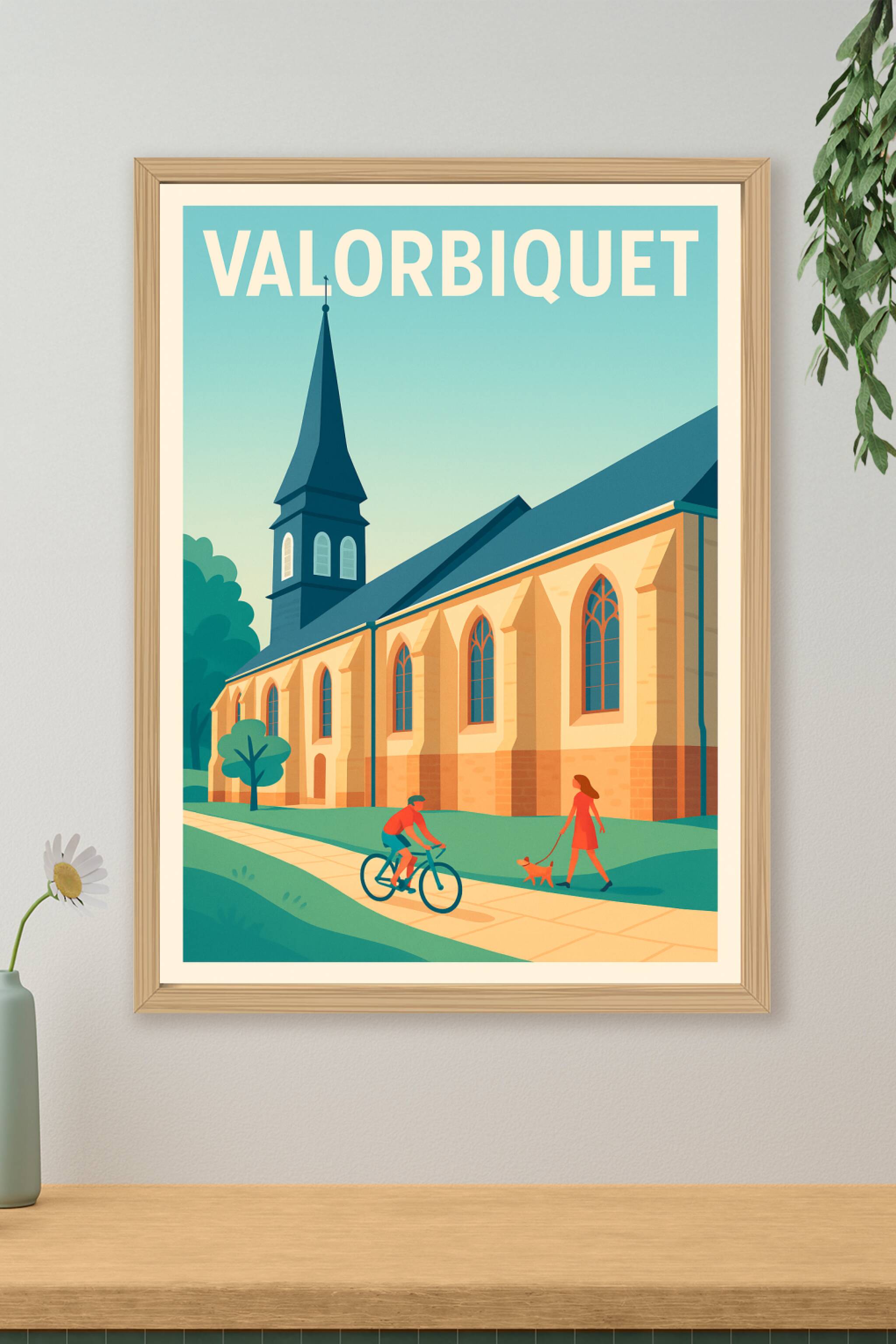 Affiche de Valorbiquet - Charme et sérénité au cœur de la campagne normande