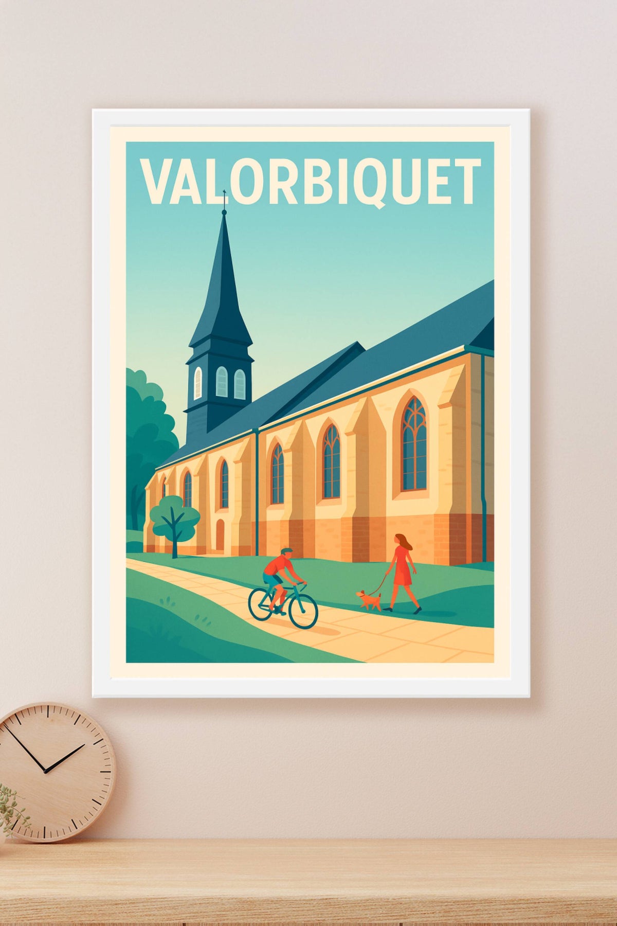 Affiche de Valorbiquet - Charme et sérénité au cœur de la campagne normande