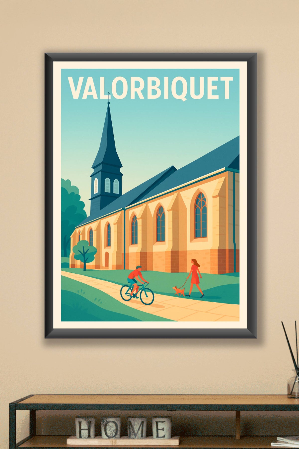 Affiche de Valorbiquet - Charme et sérénité au cœur de la campagne normande