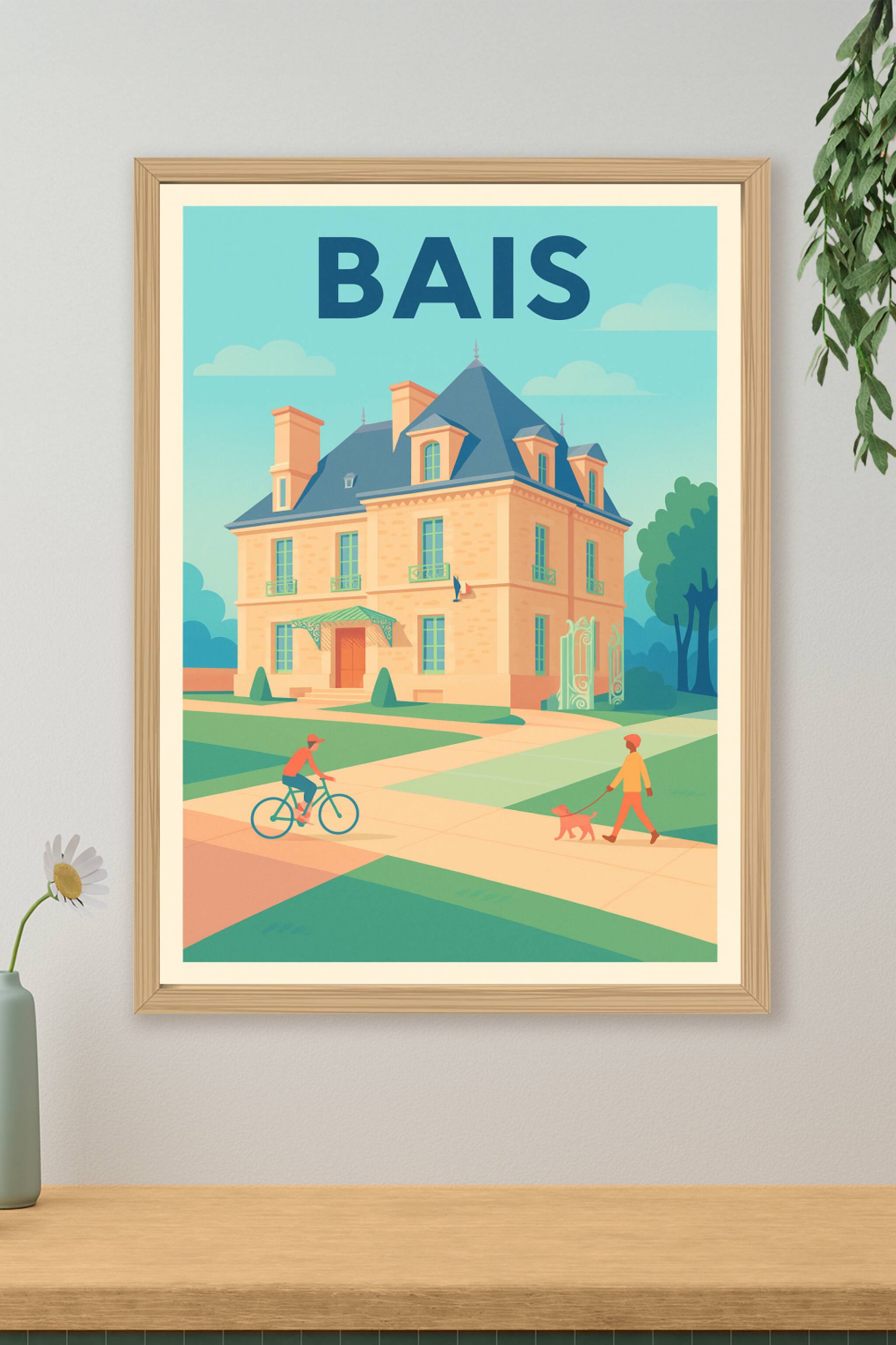 Affiche de Bais - Charme et sérénité au cœur de la ville