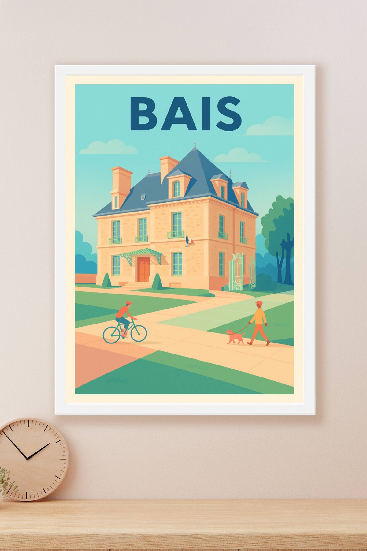 Affiche de Bais - Charme et sérénité au cœur de la ville