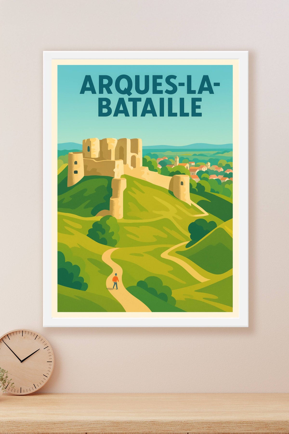Affiche de Arques-la-Bataille - Voyage au cœur de l'histoire normande