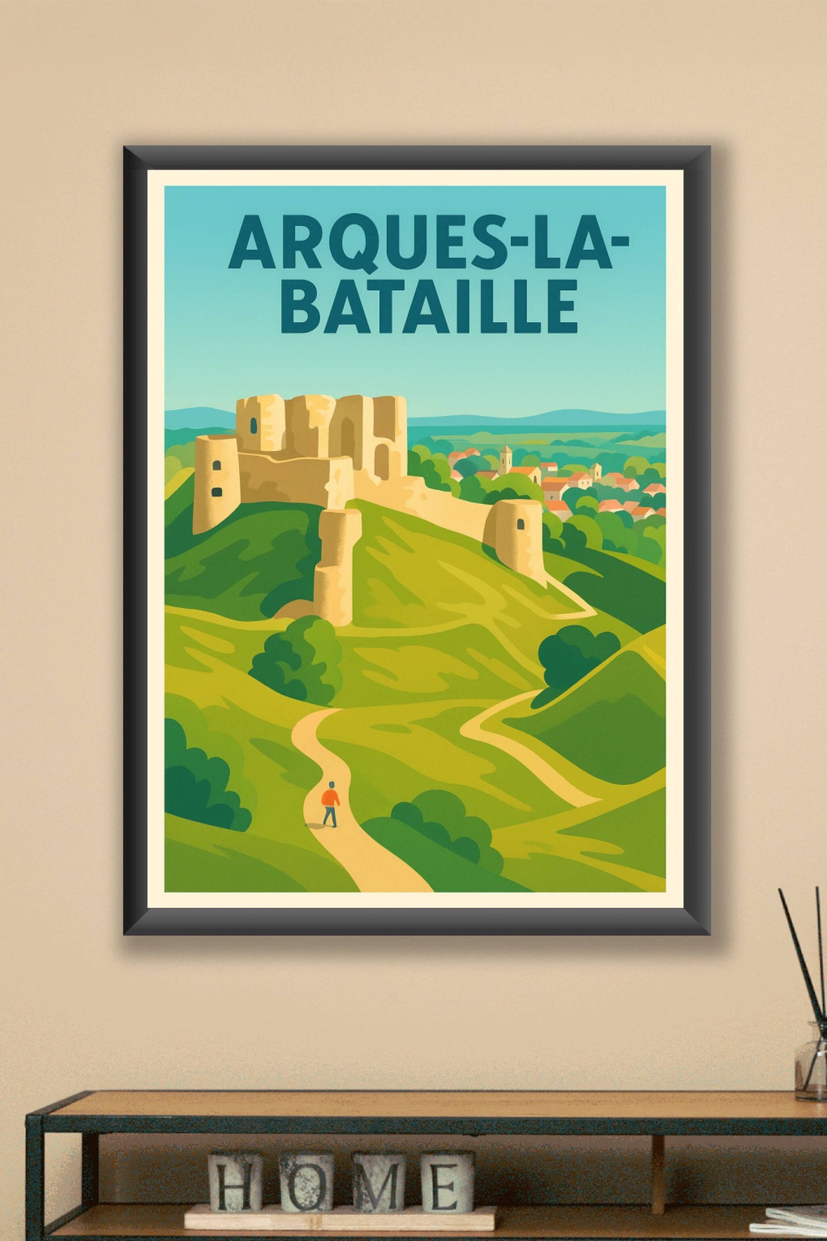 Affiche de Arques-la-Bataille - Voyage au cœur de l'histoire normande